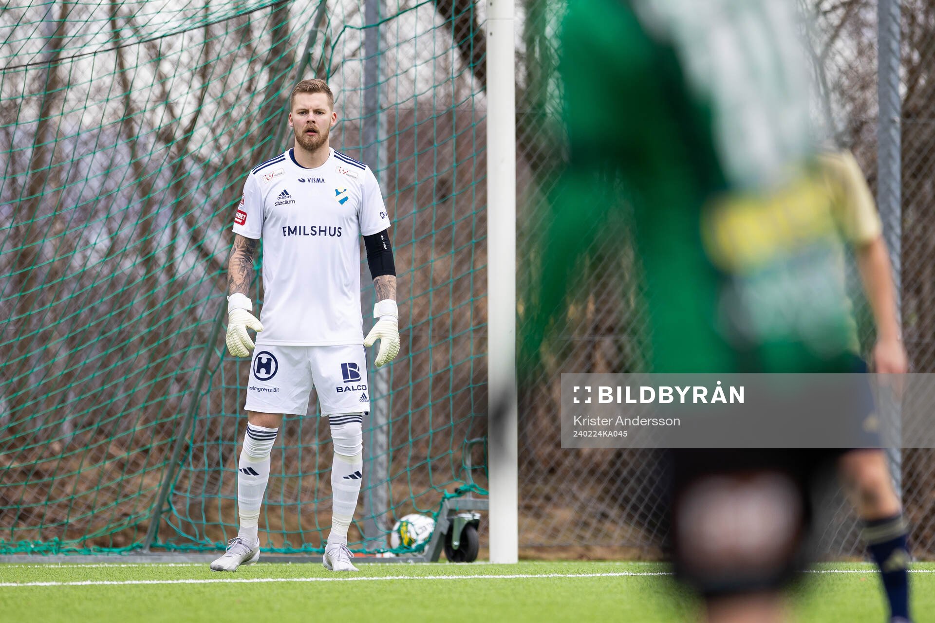 Östers IFs målvakt Robin Wallinder