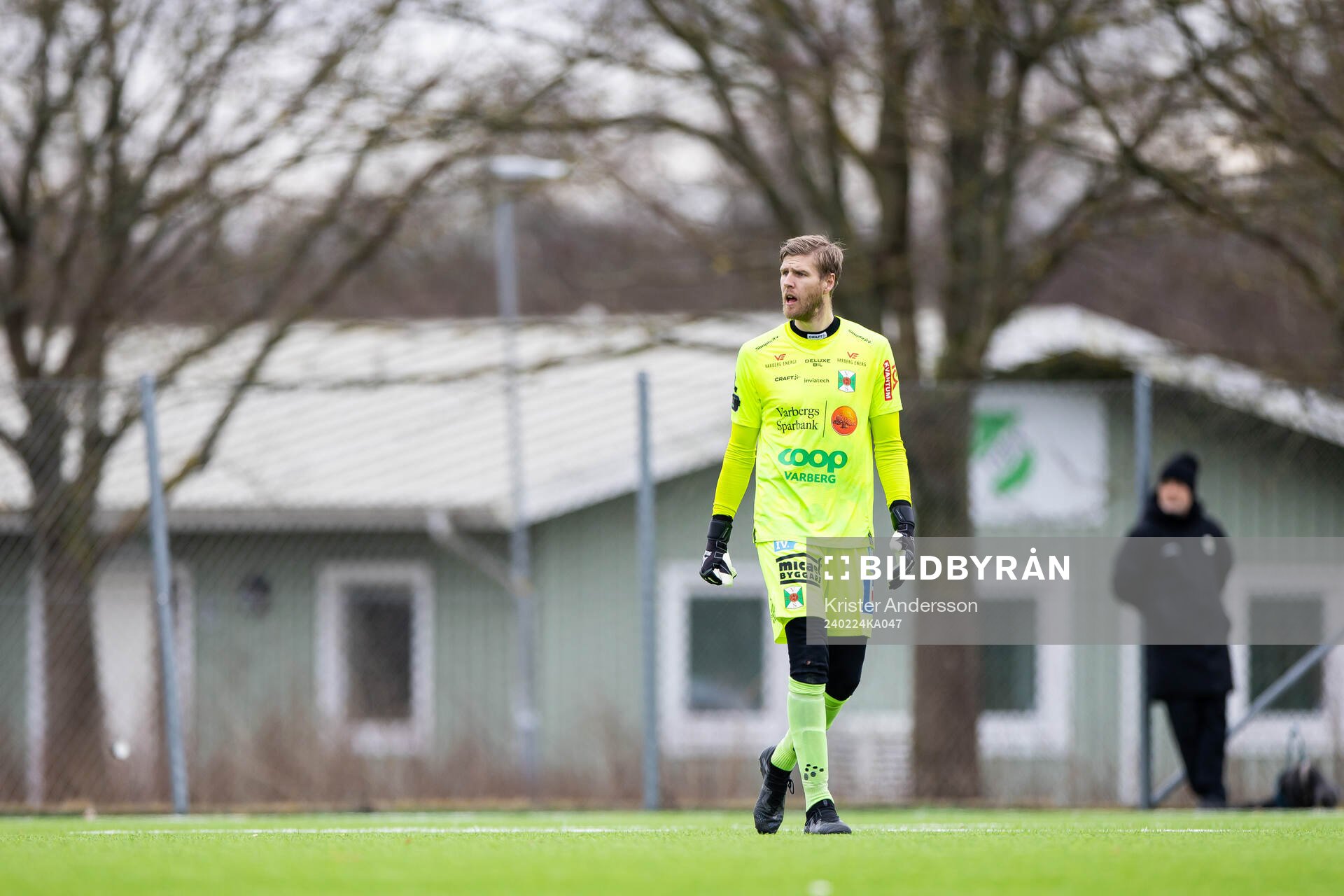 Varbergs målvakt Fredrik Andersson