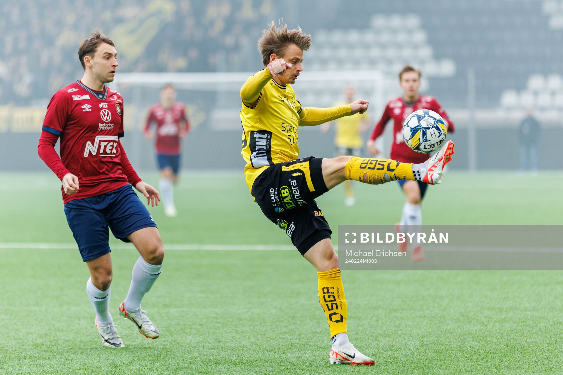 Örgrytes William Svensson och Elfsborgs Simon Hedlund