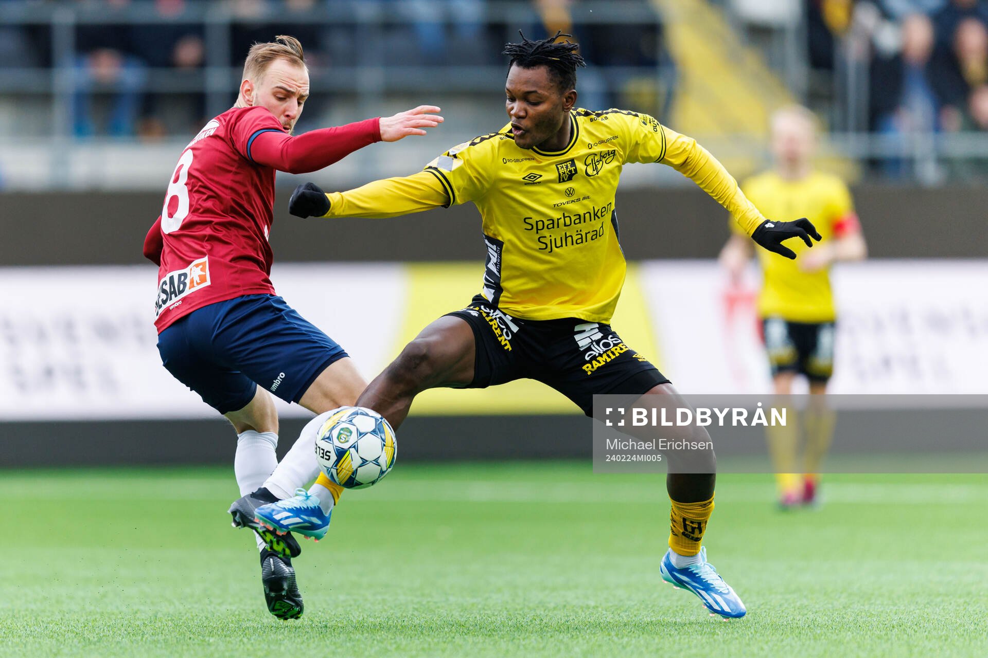 Örgrytes Amel Mujanic och Elfsborgs Jalal Abdullah