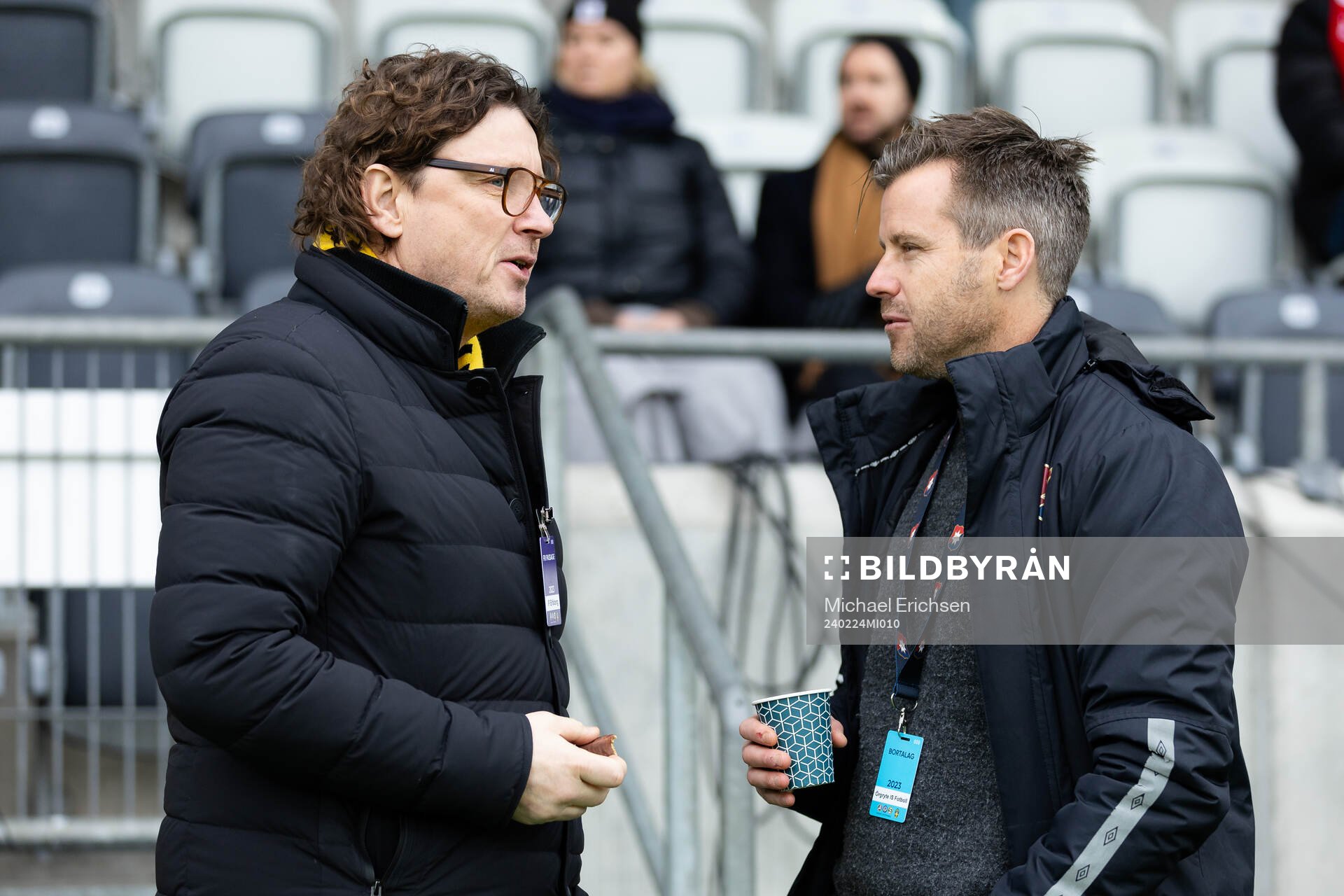 Elfsborgs sportchef Stefan Andreasson och Örgrytes