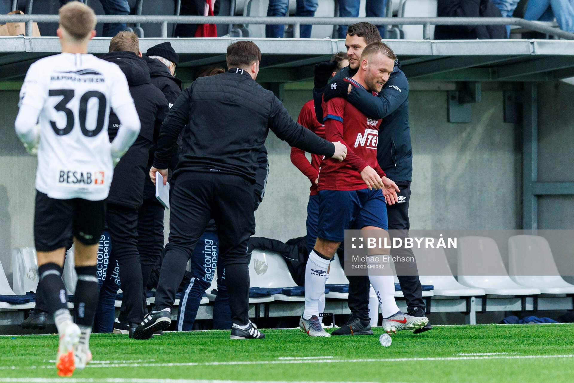 Örgrytes tränare Anders Holmberg och Nicklas Bärkroth