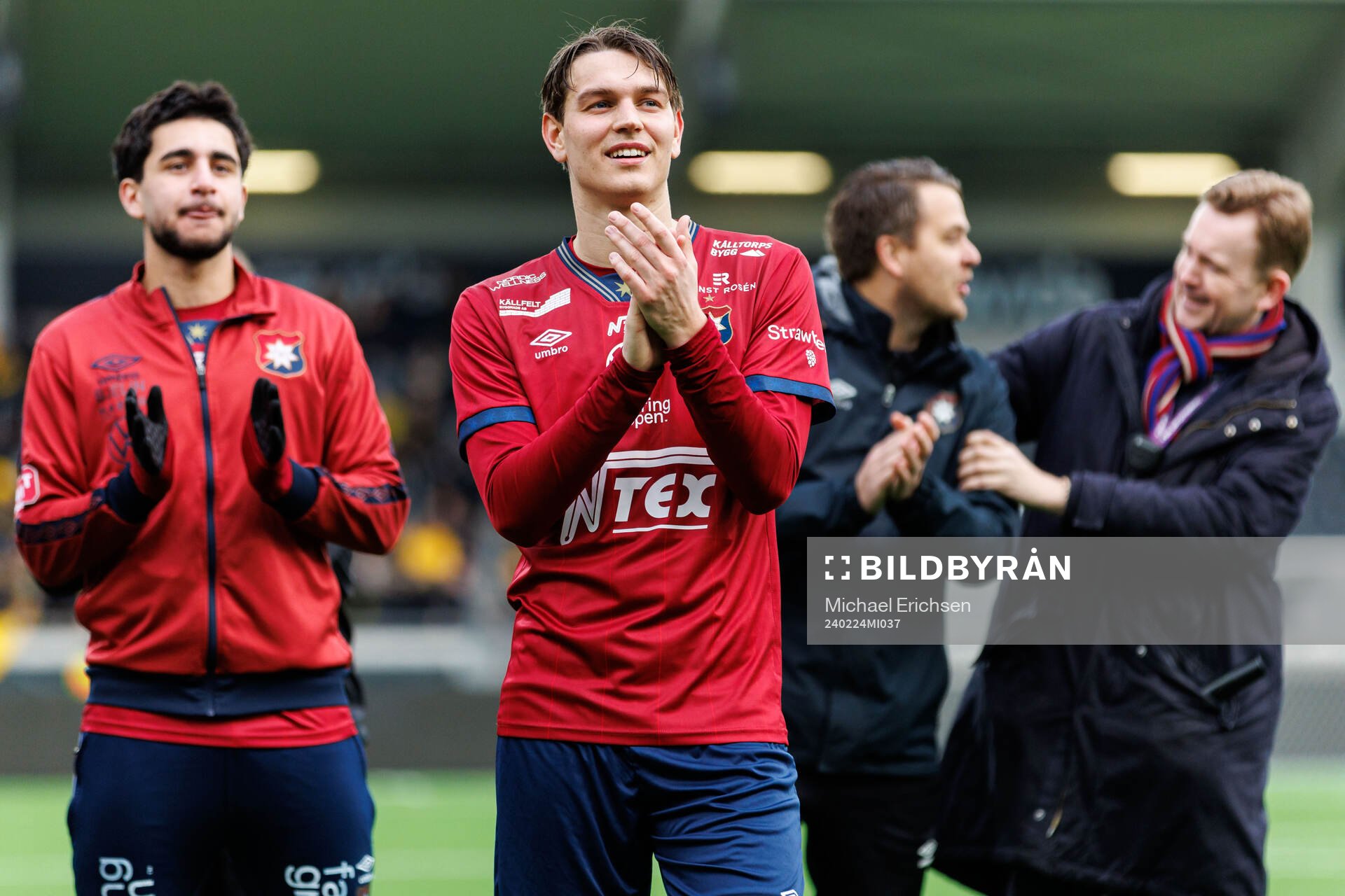 Örgrytes Noah Christoffersson jublar