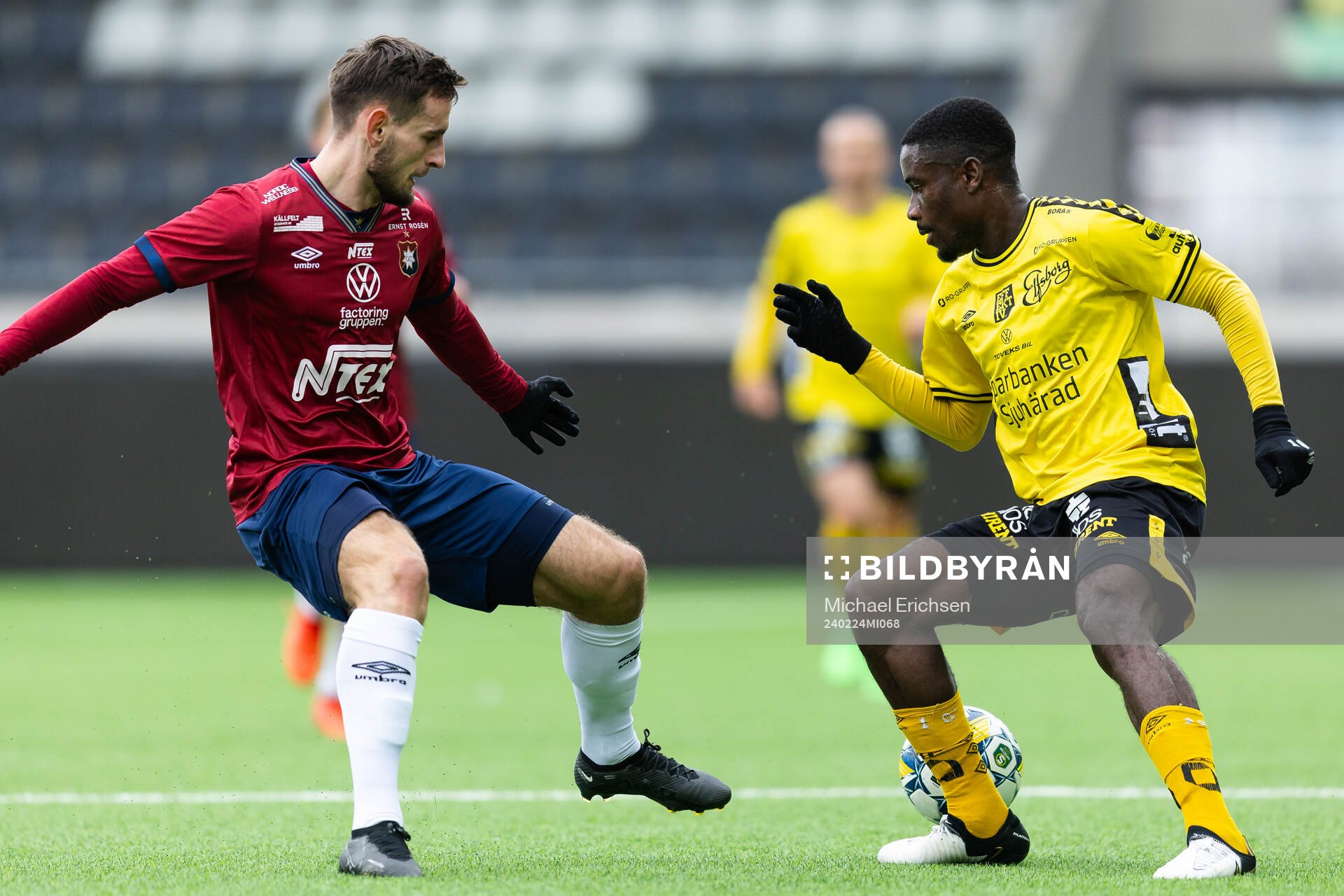 Örgrytes Erion Sadiku och Elfsborgs Michael Baidoo