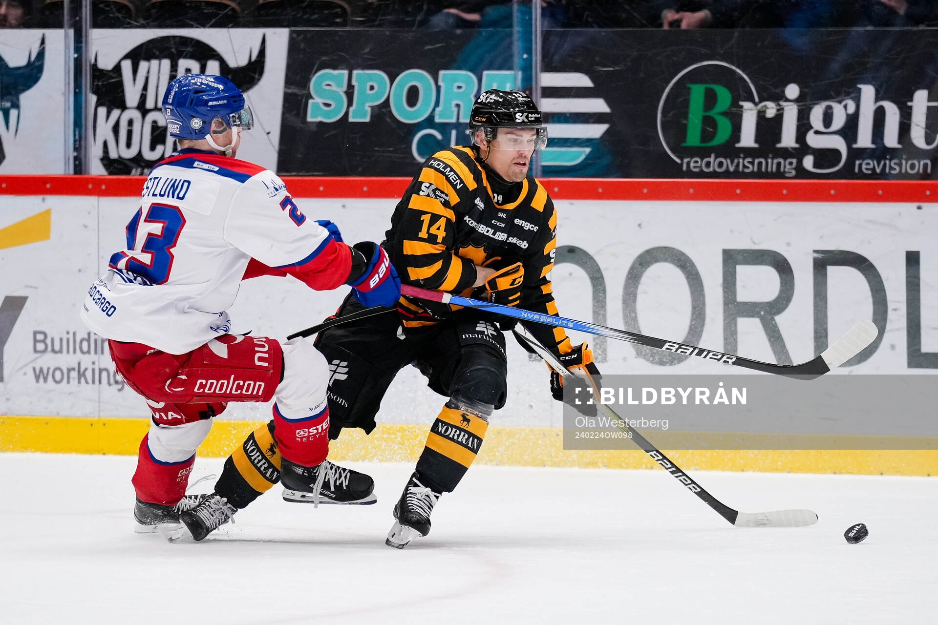 Oskarshamns Gustaf Westlund och Skellefteås Andreas Johnson
