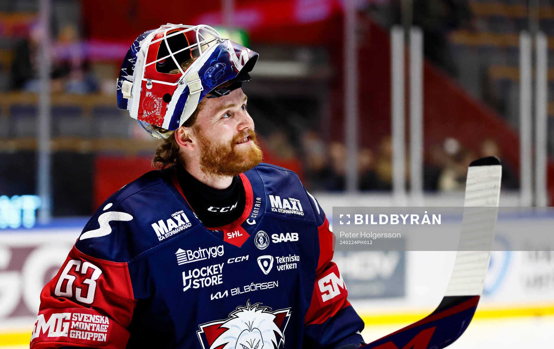 Linköpings målvakt Marcus Högberg