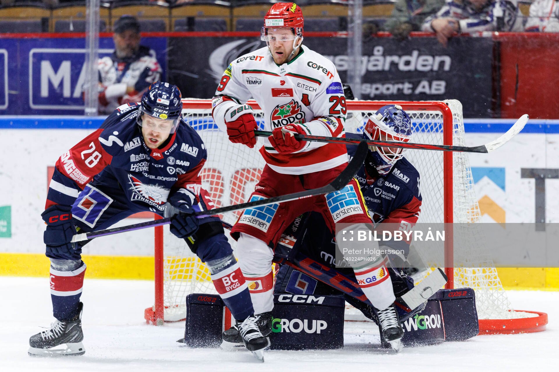 Linköpings John Nyberg och MoDos Mikkel Aagaard
