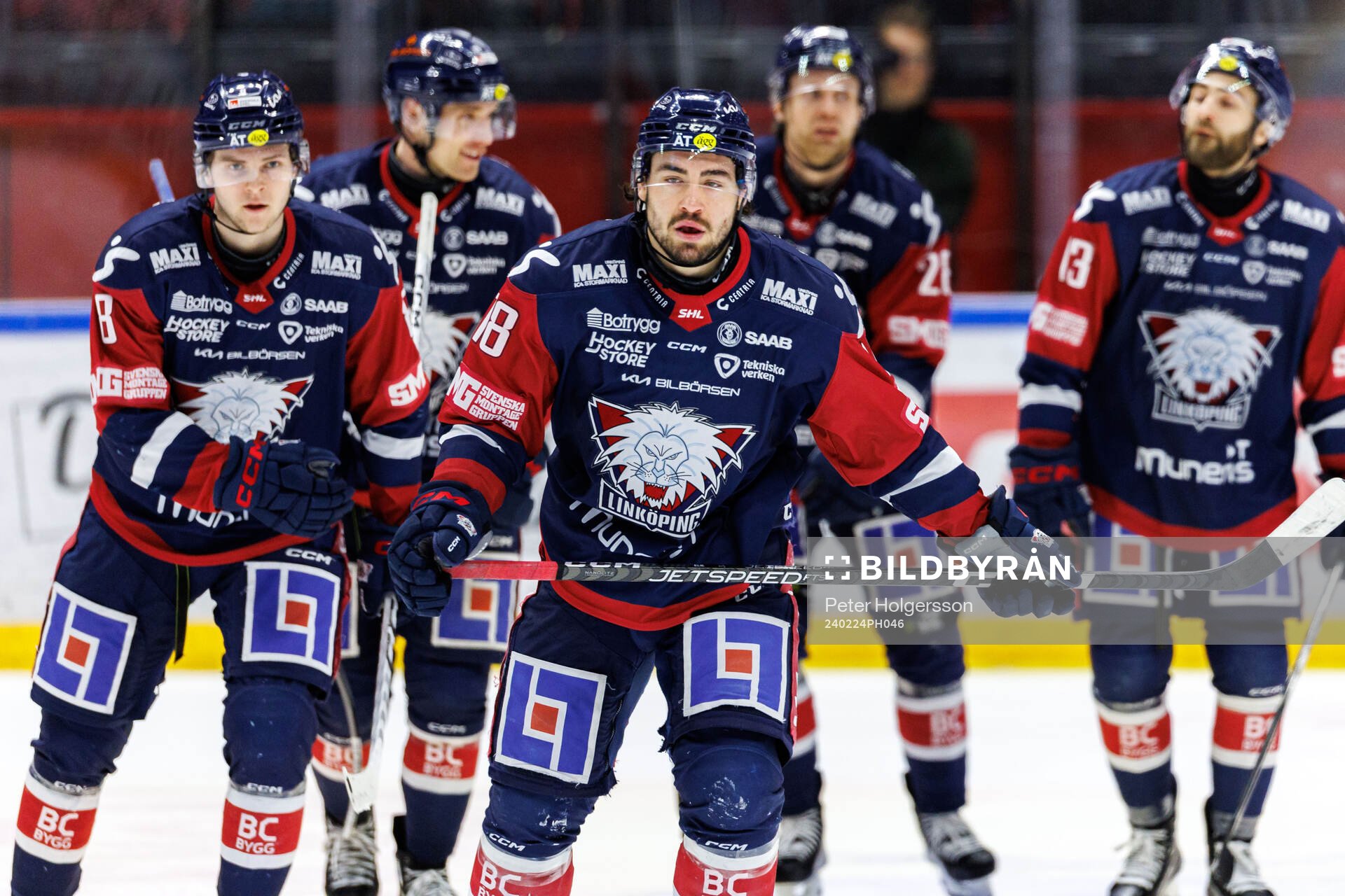Linköpings Remi Elie jublar