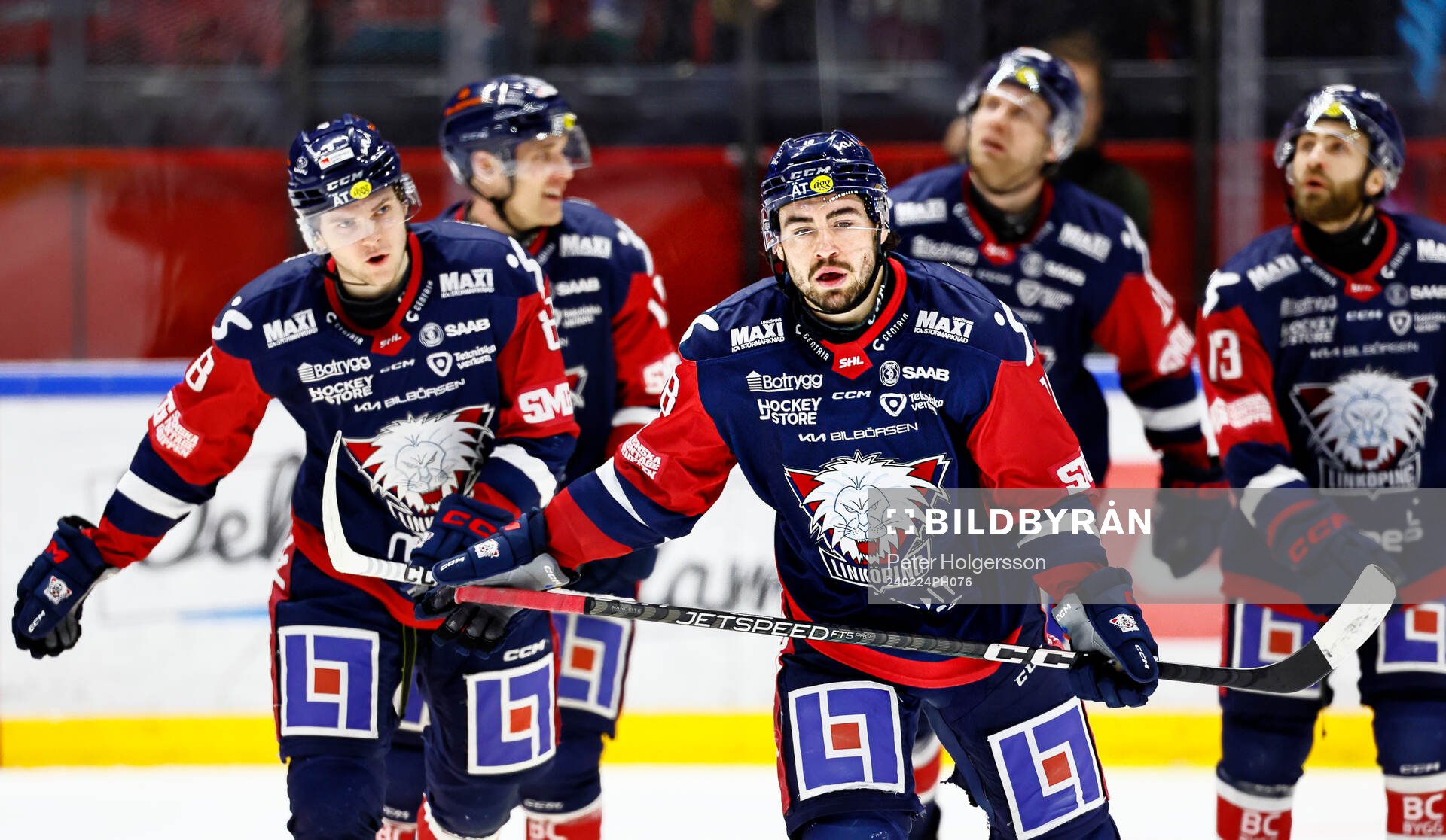 Linköpings Remi Elie jublar
