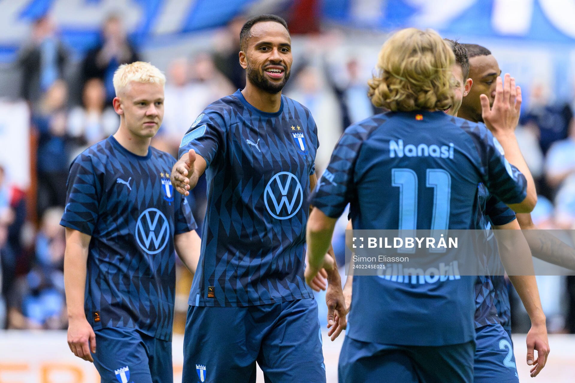 Malmö FFs Isaac Kiese Thelin jublar