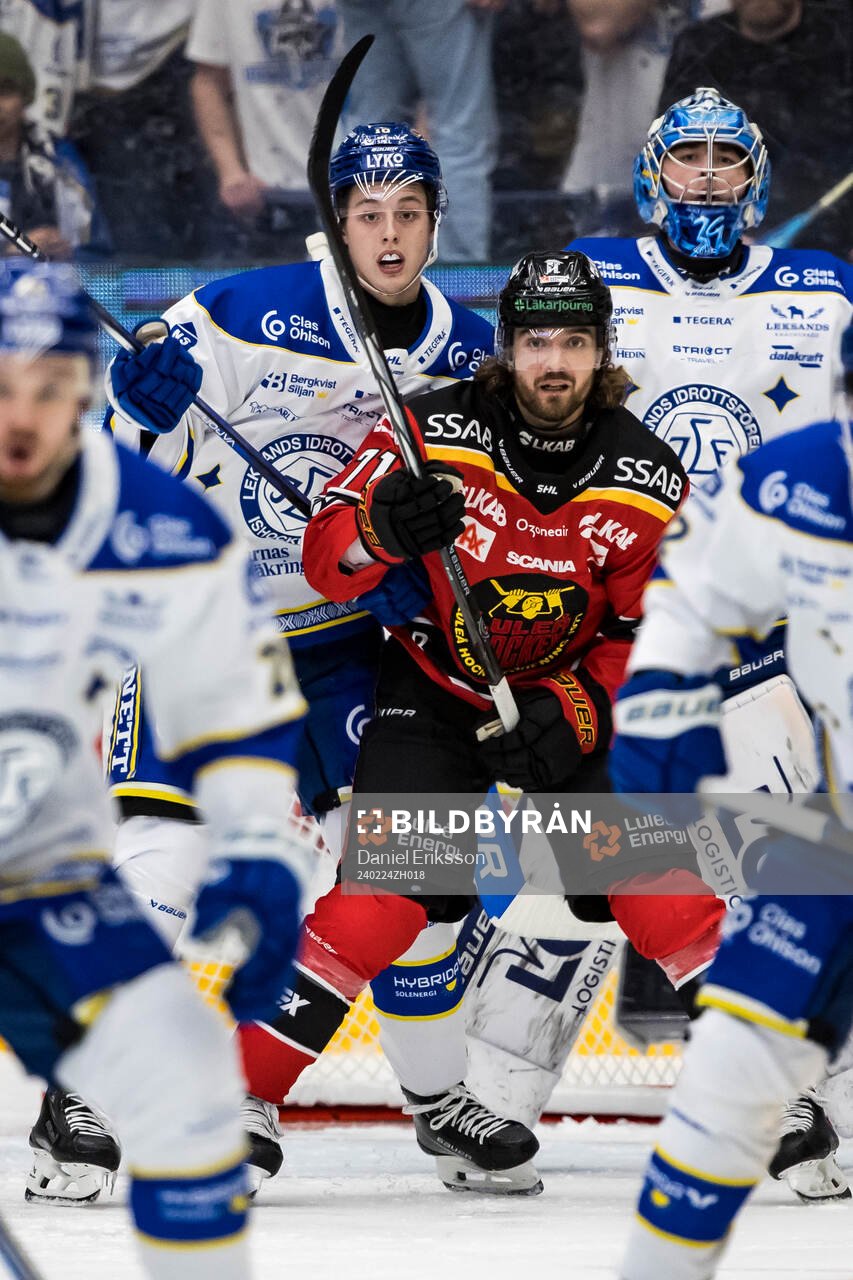 Leksands Anton Johansson och Luleås Adam Brodecki