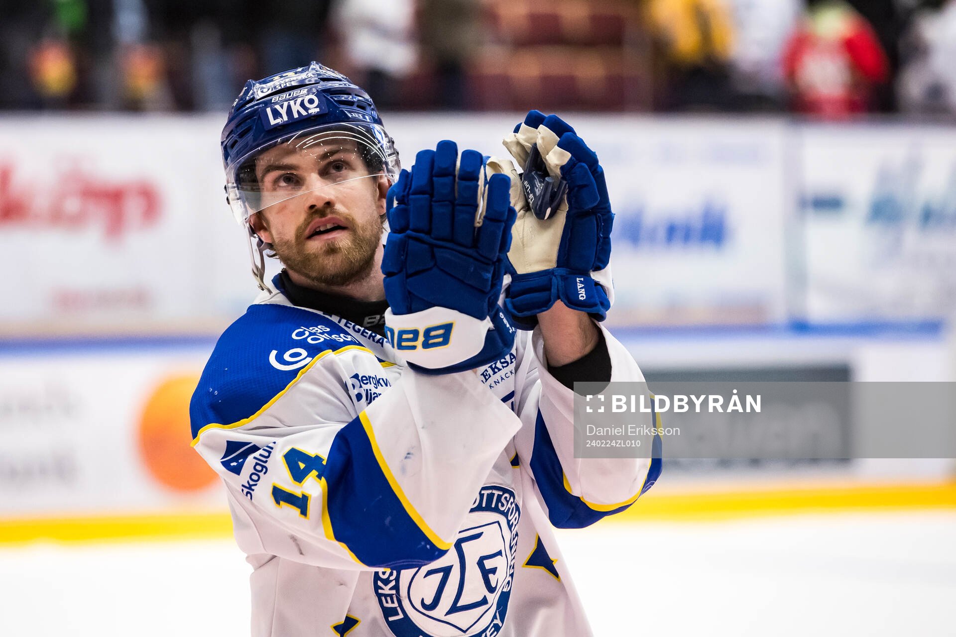 Leksands Oskar Lang utsedd till matchens krigare