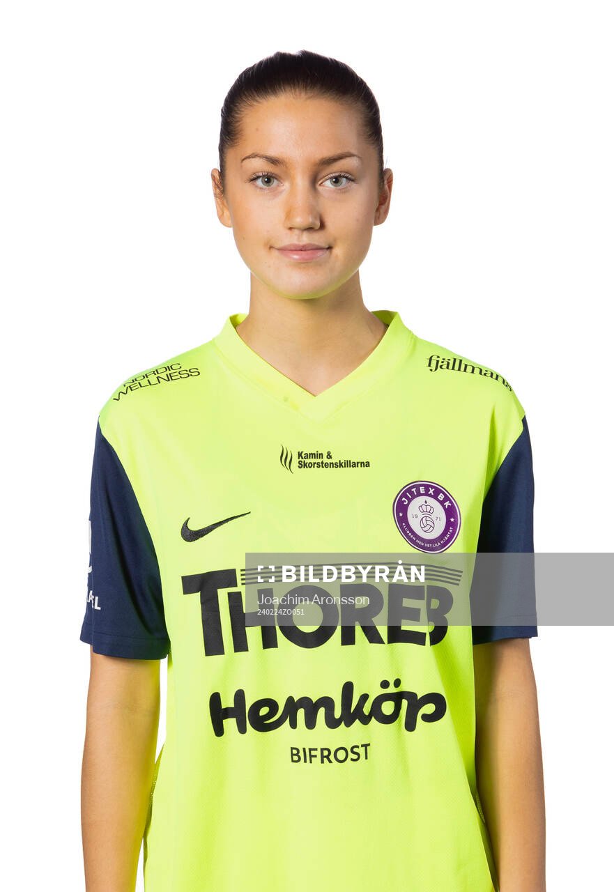 Jitex Klara Tidblom poserar för ett porträtt den 24 februari 2024 i Mölndal.