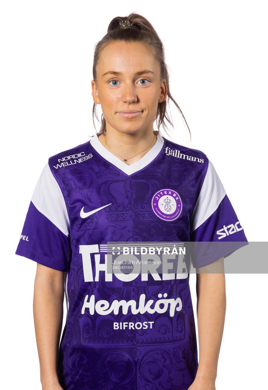 Jitex Magda Le Therisien poserar för ett porträtt den 24 februari 2024 i Mölndal.