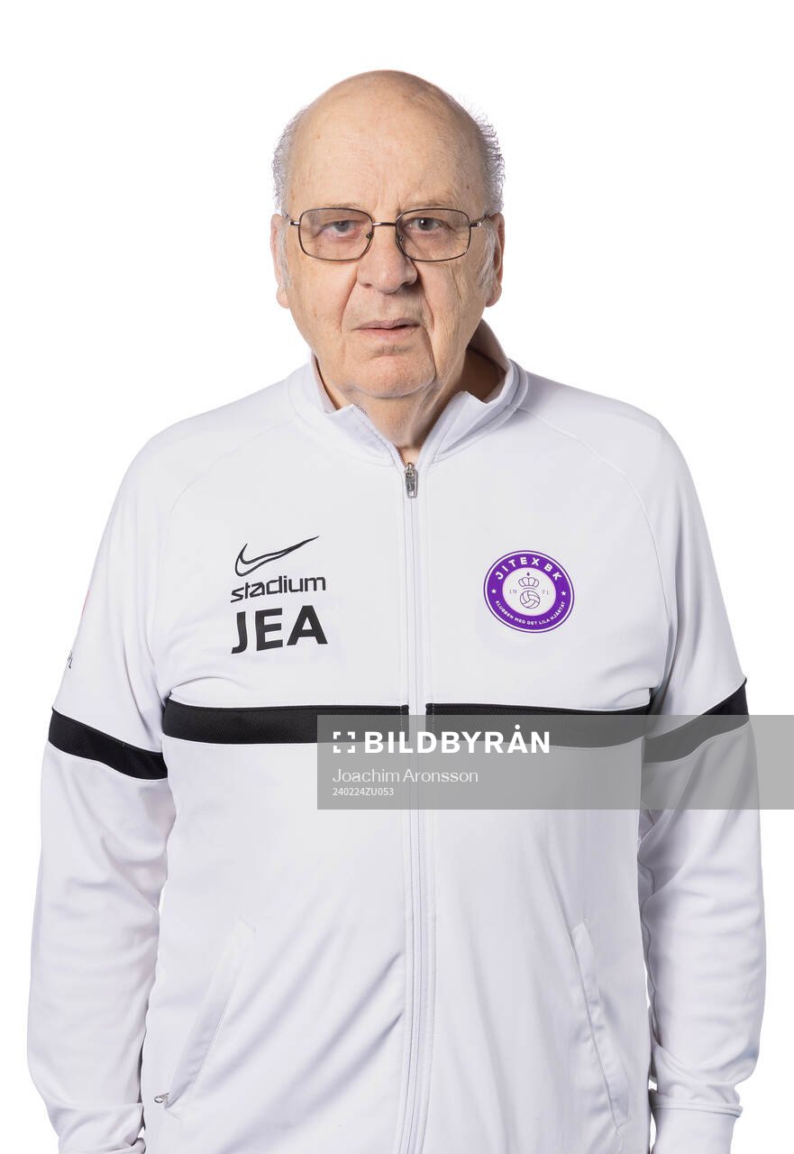 Jitex materialare Jan-Erik Clacken Andersson poserar för ett porträtt den 24 februari 2024 i Mölndal.
