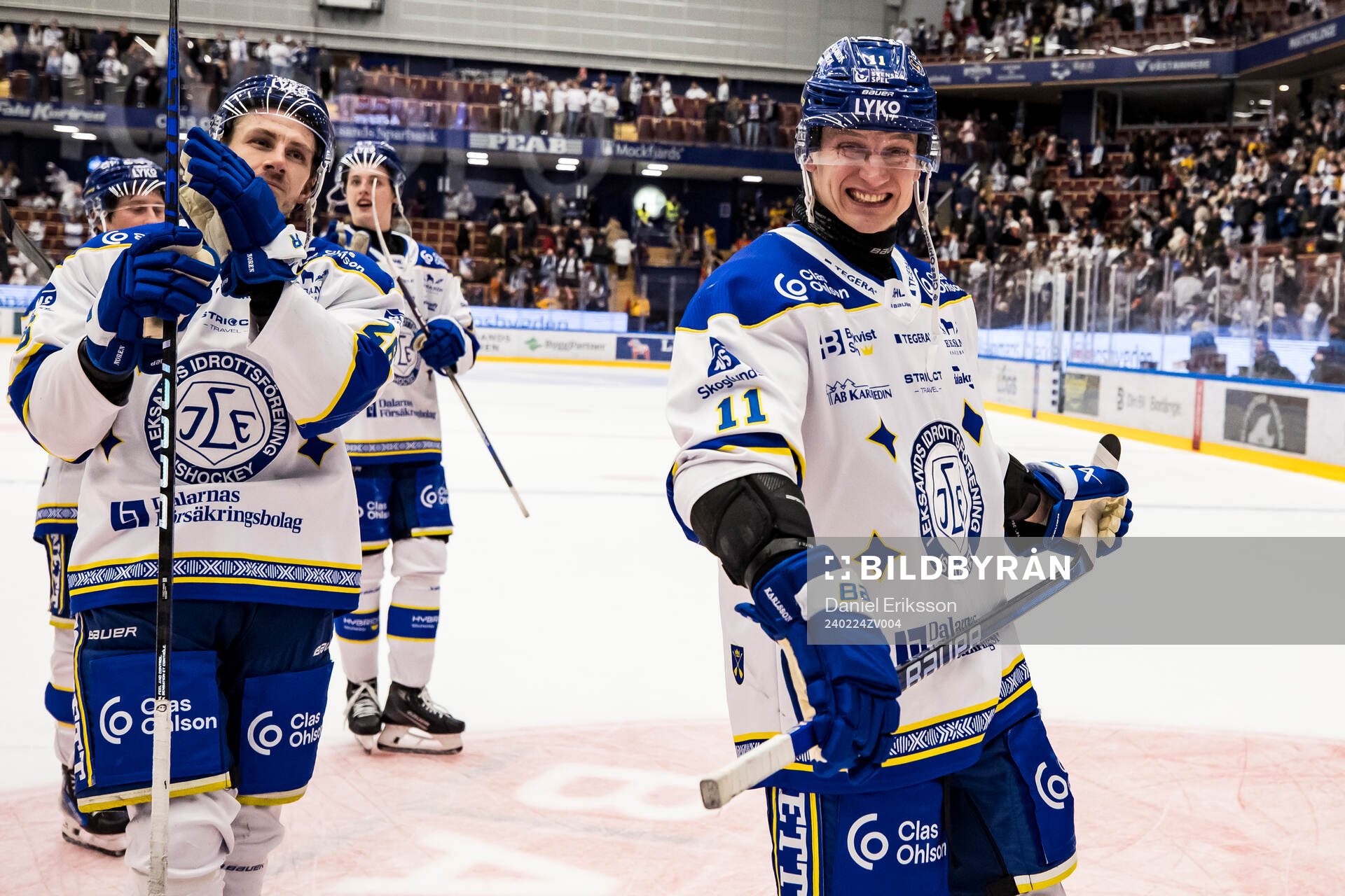 Leksands Martin Karlsson jublar