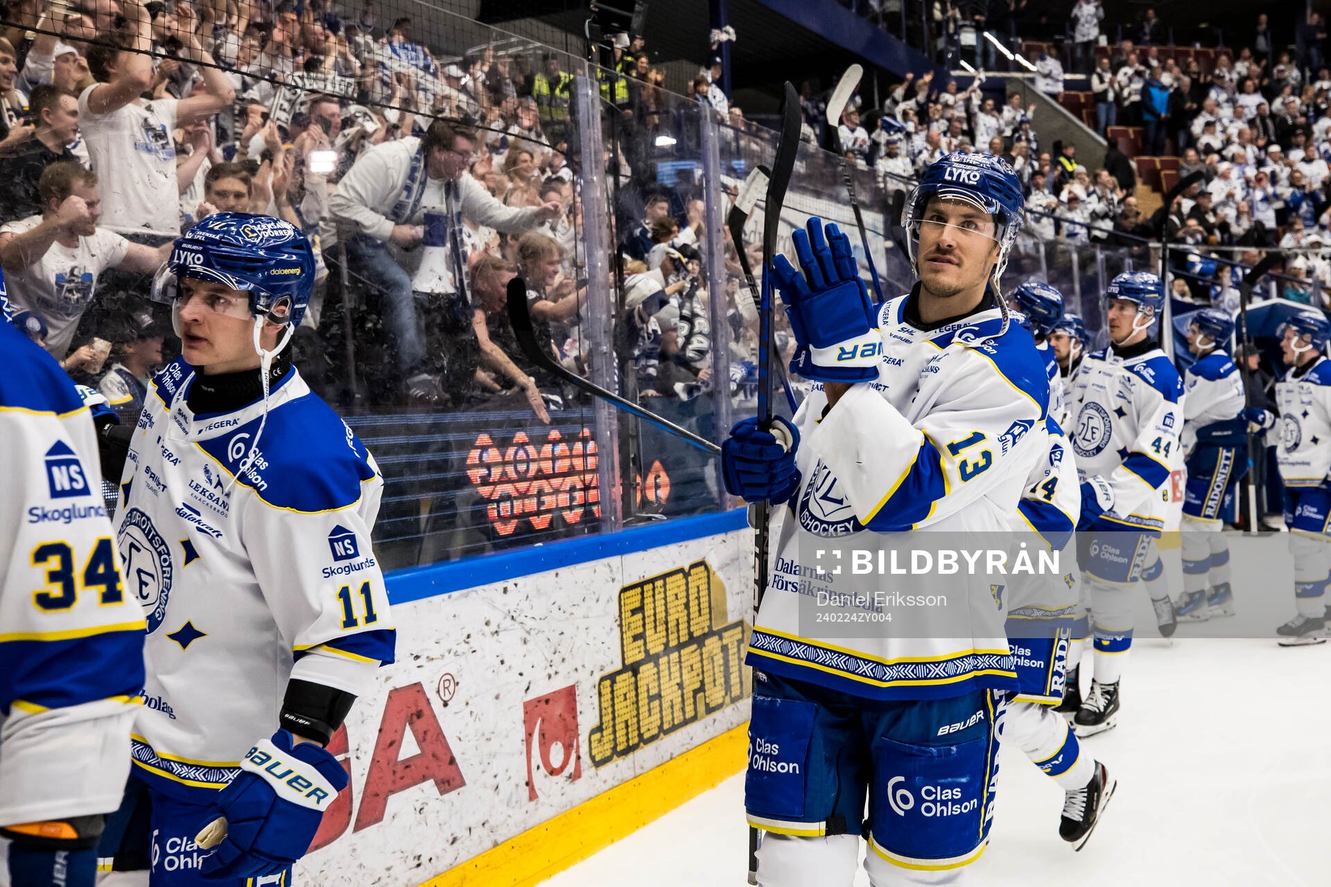 Leksands Jon Knuts jublar