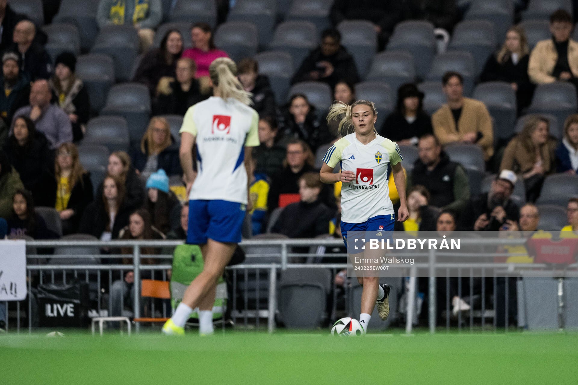 Amanda Nildén of Sweden of the women's national football