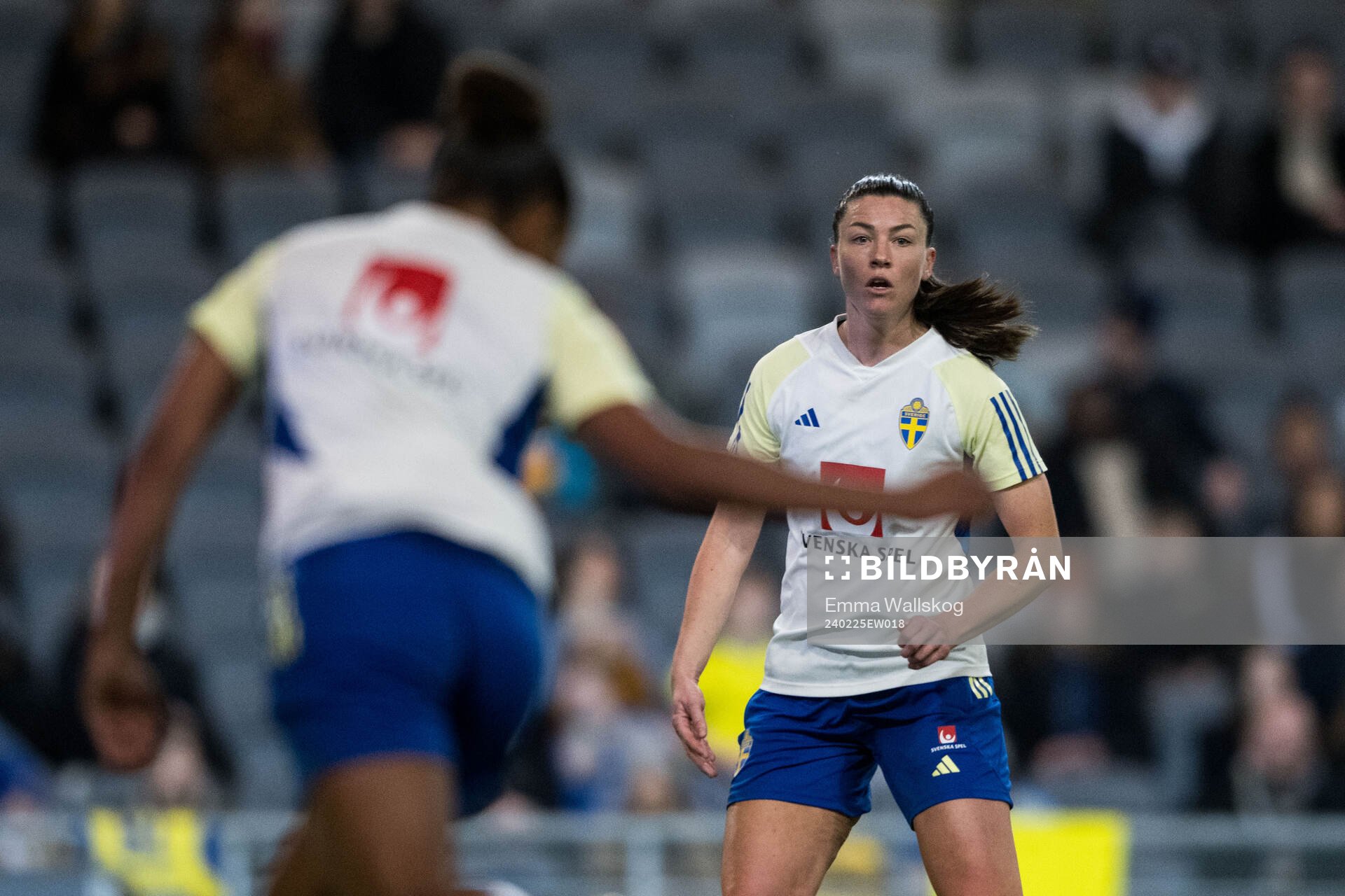 Pauline Hammarlund of Sweden of the women's national