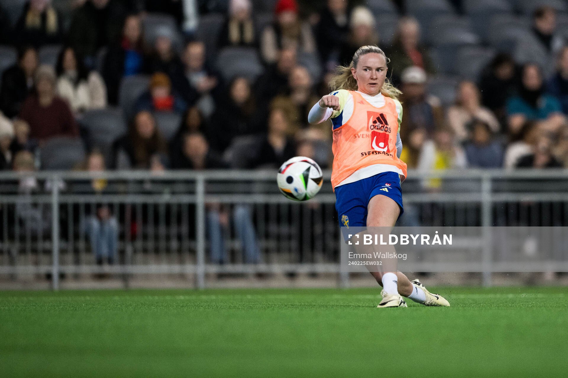 Matilda Vinberg of Sweden of the women's national football