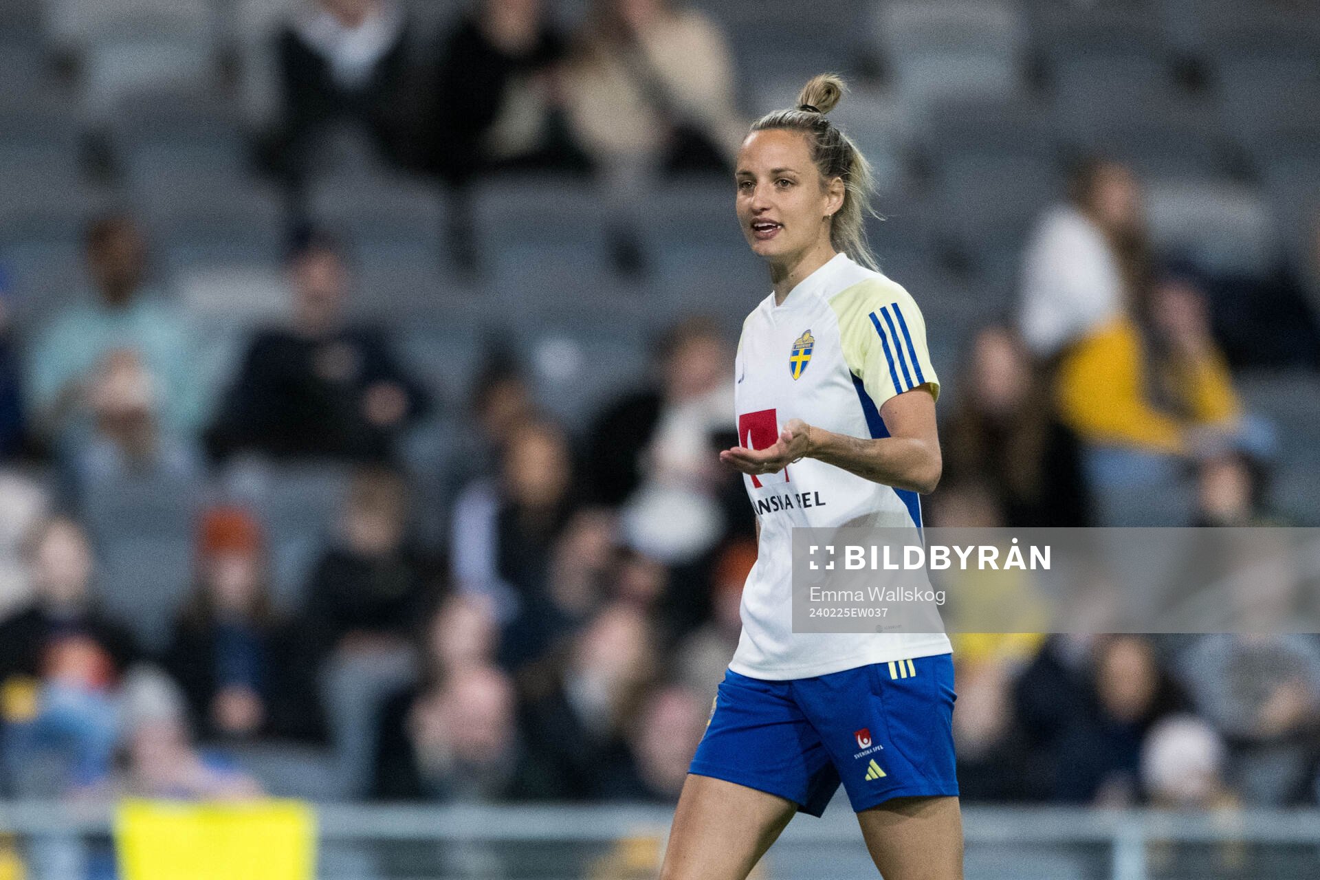 Nathalie Björn of Sweden of the women's national football