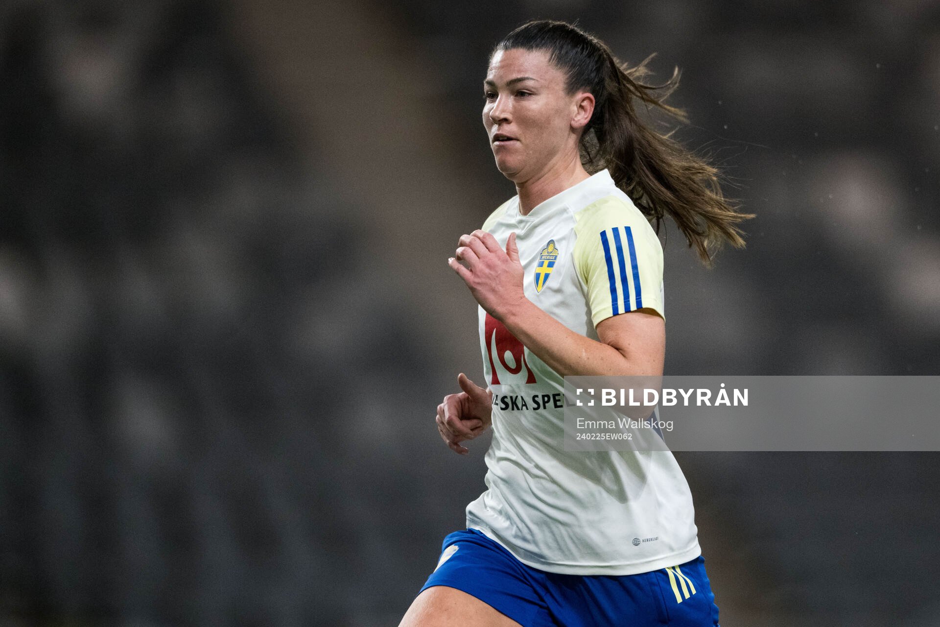 Pauline Hammarlund of Sweden of the women's national