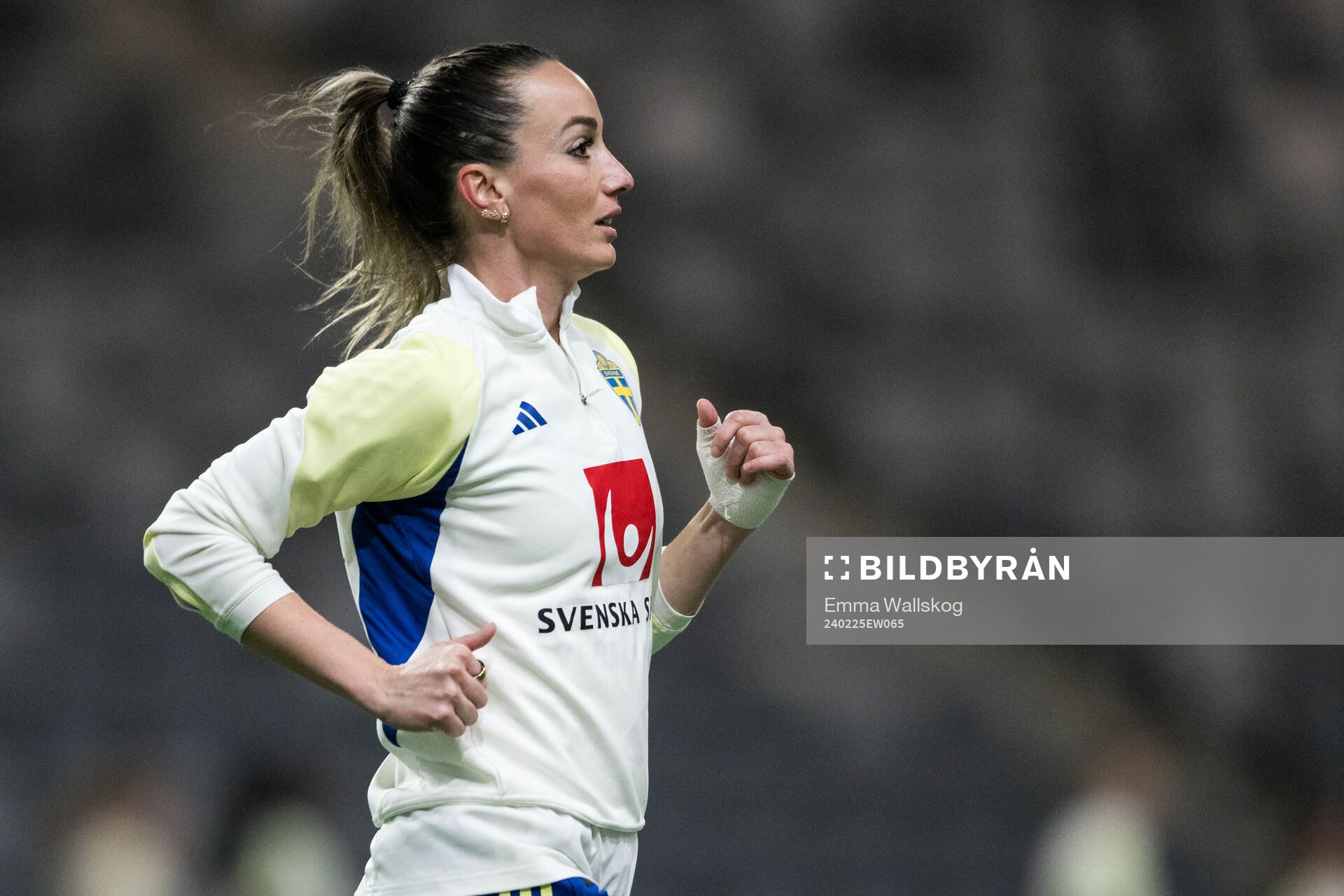 Kosovare Asllani of Sweden of the women's national football