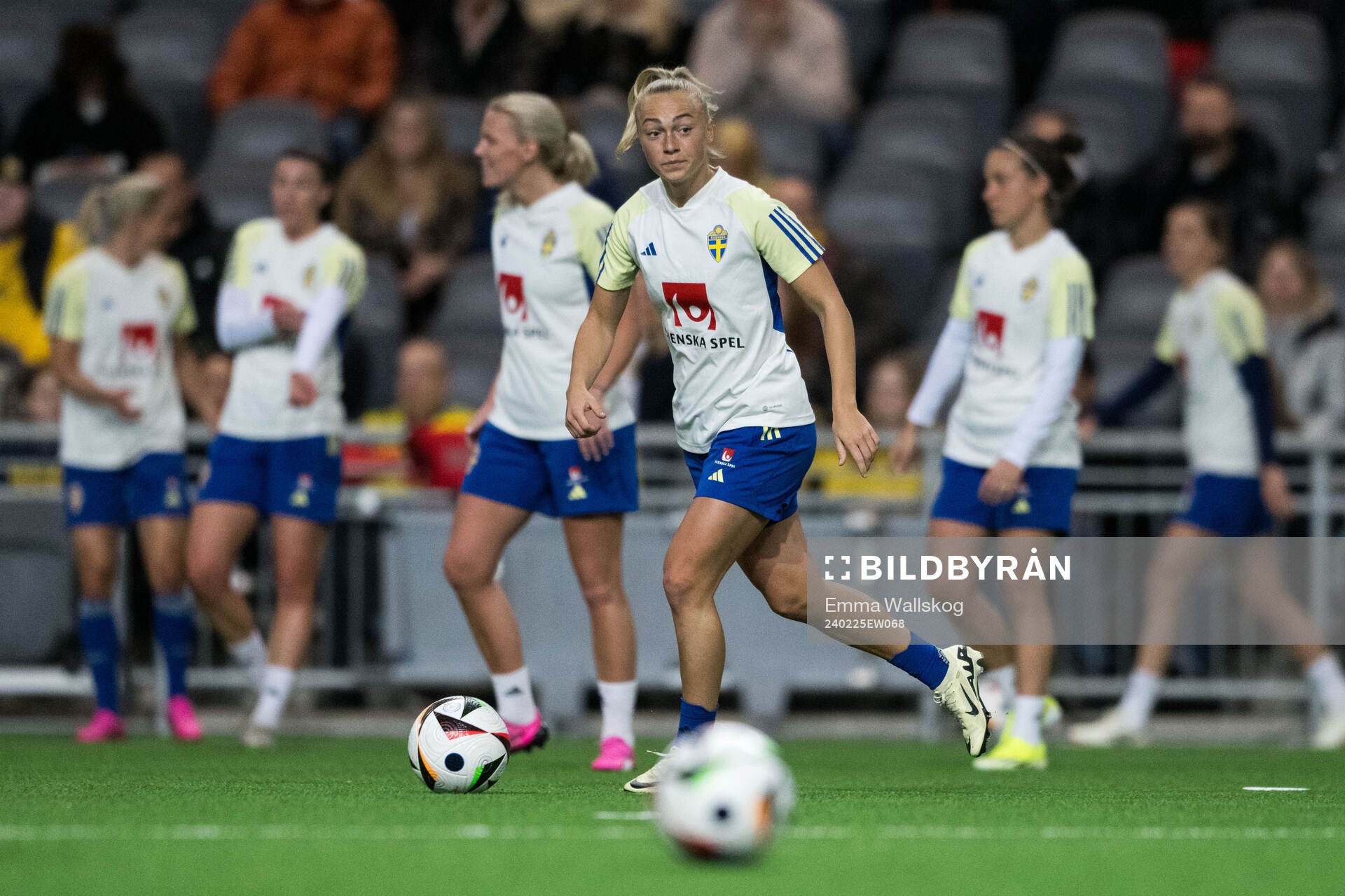 Hanna Bennison of Sweden of the women's national football