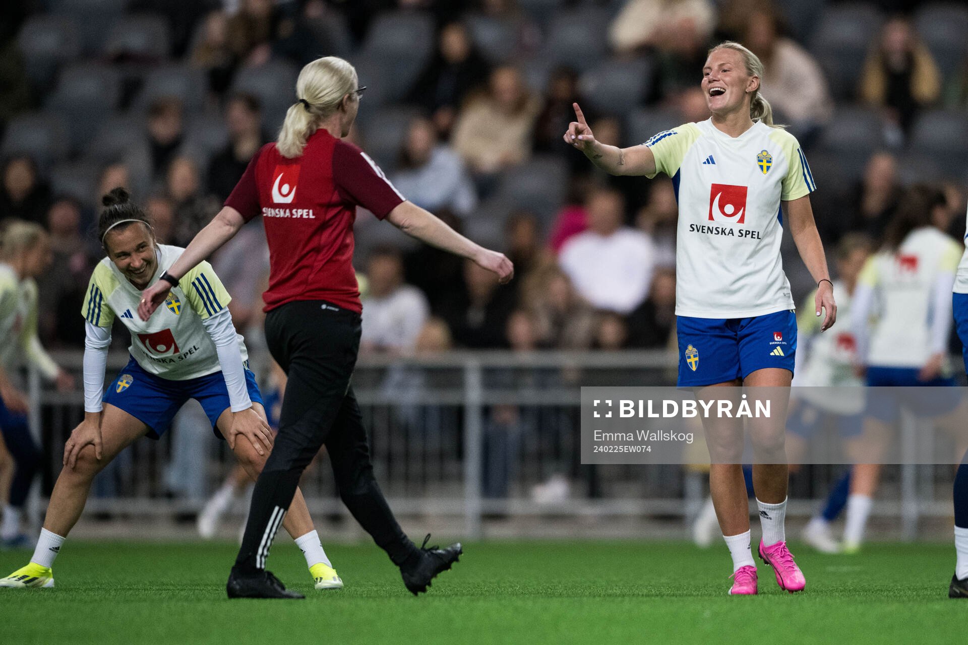 Josefine Rybrink of Sweden of the women's national football