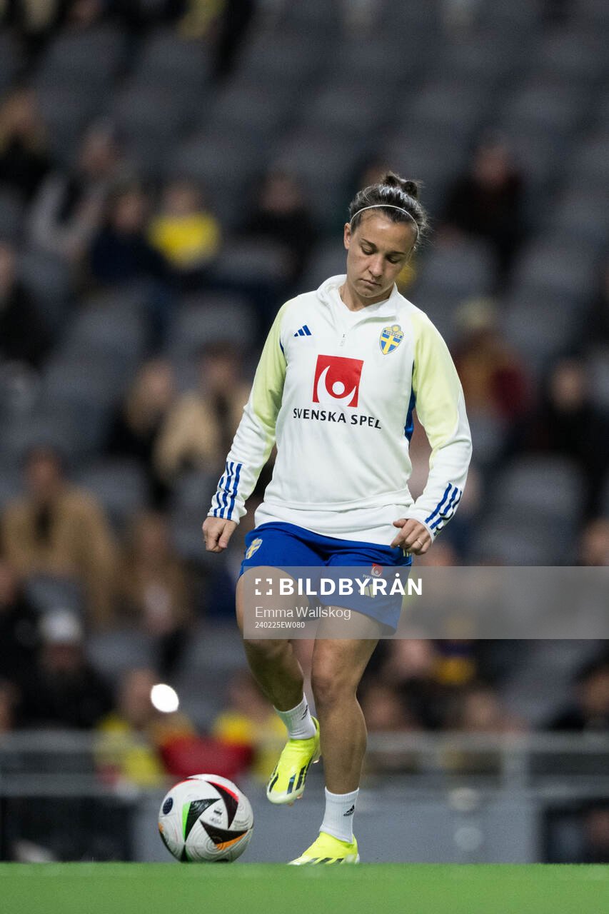 Julia Zigiotti Olme of Sweden of the women's national