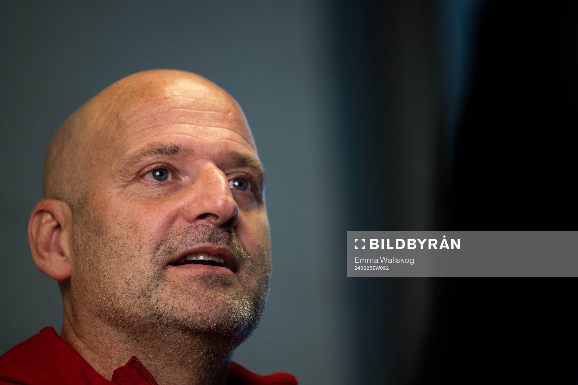 Assistant coach Magnus Wikman of the women's national