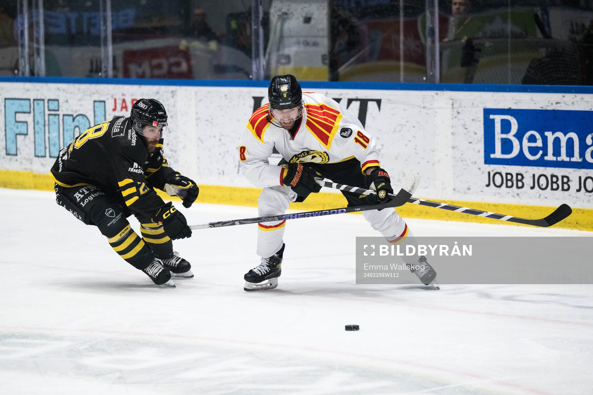 AIKs Mathew Maione och Brynäs Anton Rödin
