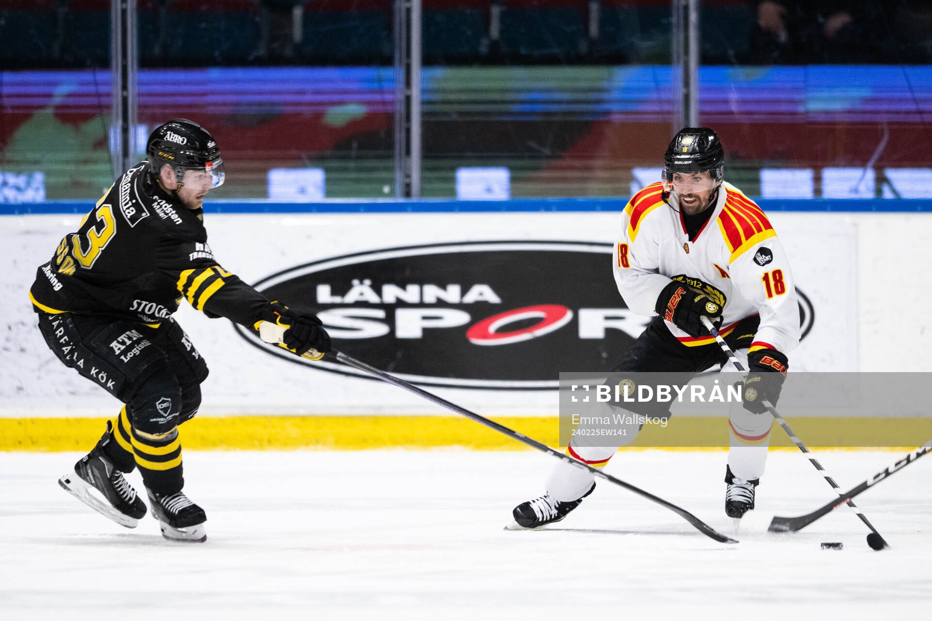 AIKs Anton Olsson och Brynäs Anton Rödin