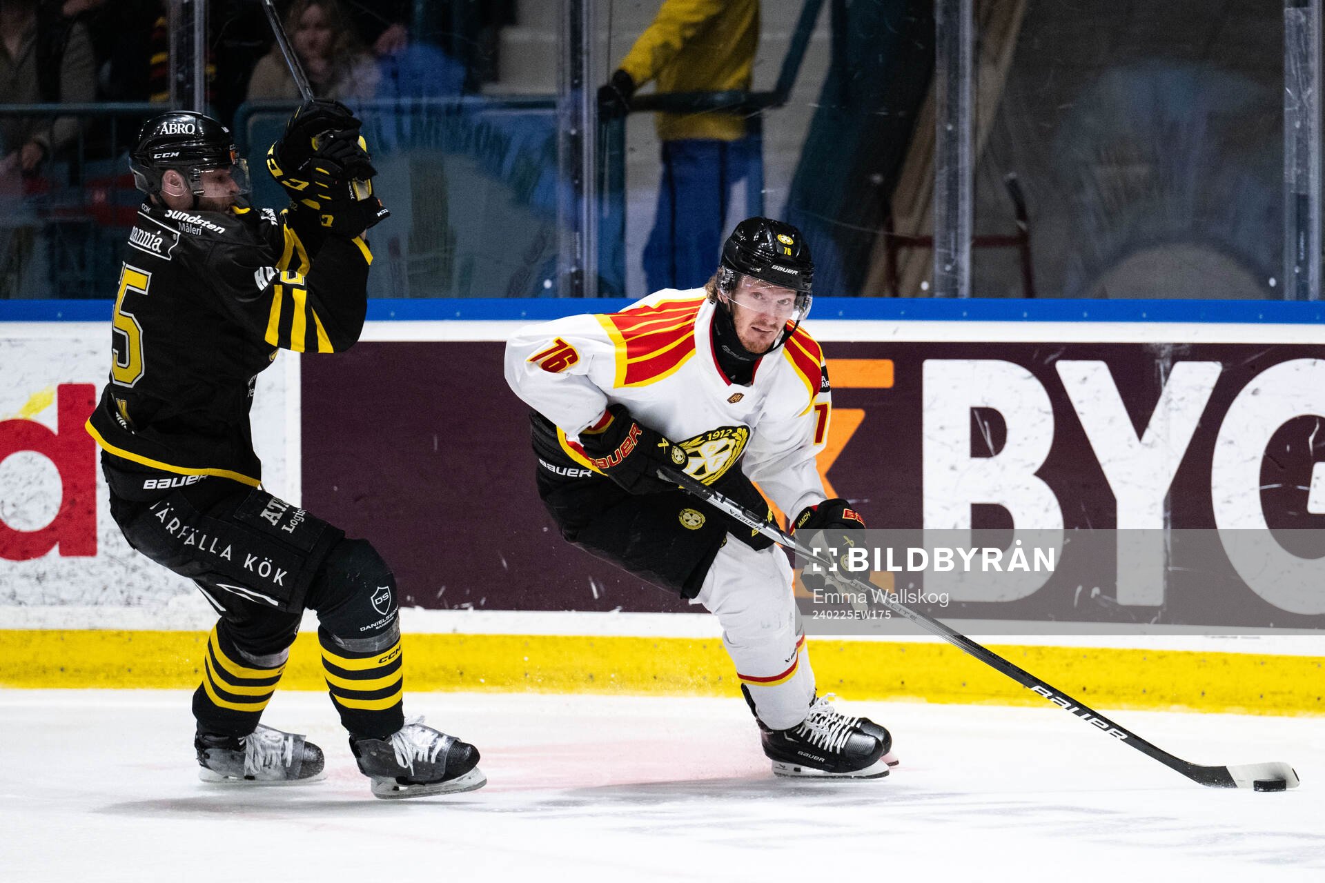 AIKs Hampus Falk och Brynäs Oskar Kvist