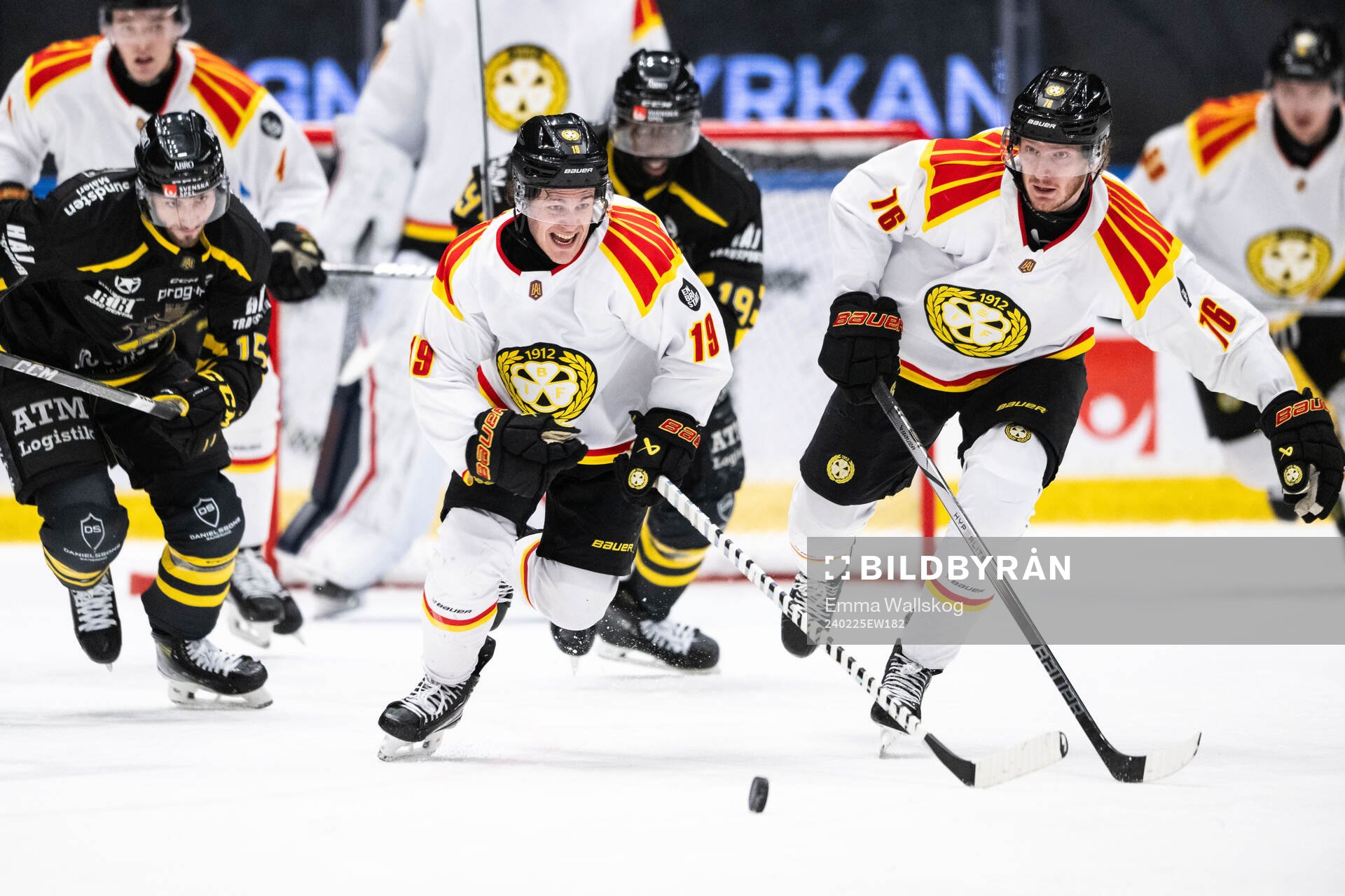 Brynäs Tyler Kelleher och Oskar Kvist