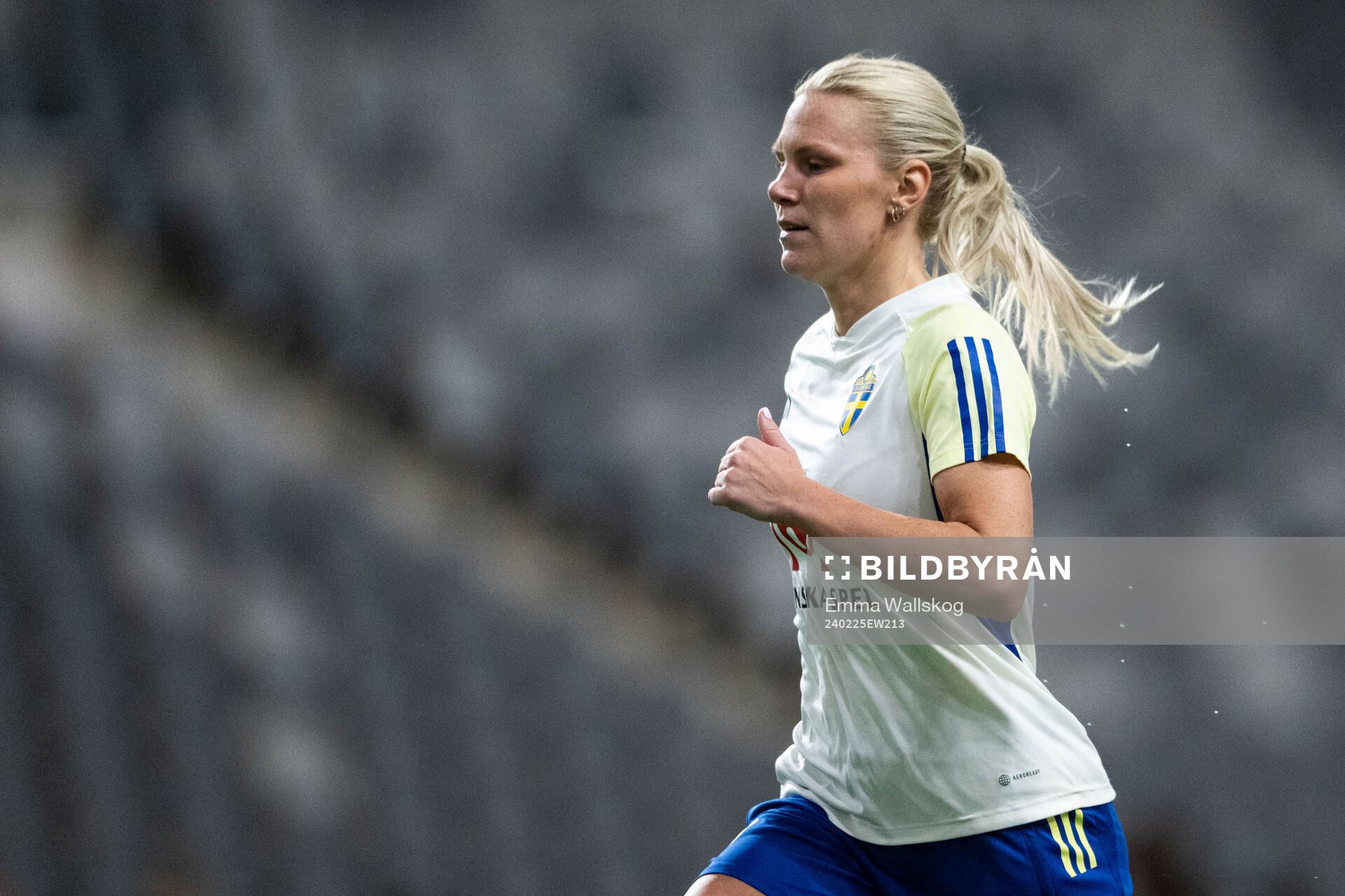 Josefine Rybrink of the women's national football team of