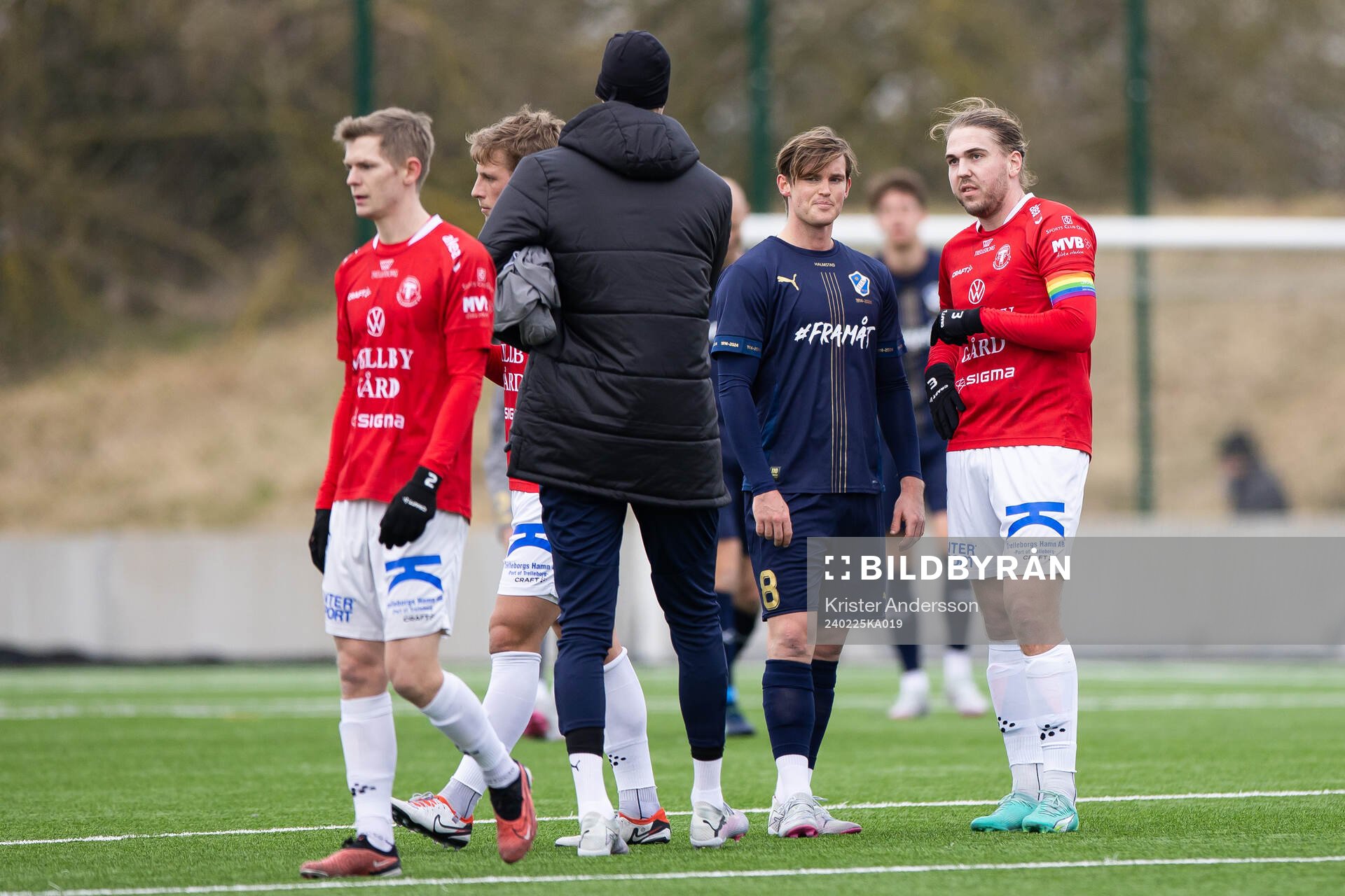 Halmstads Jonathan Svedberg och Trelleborgs Charlie Weberg