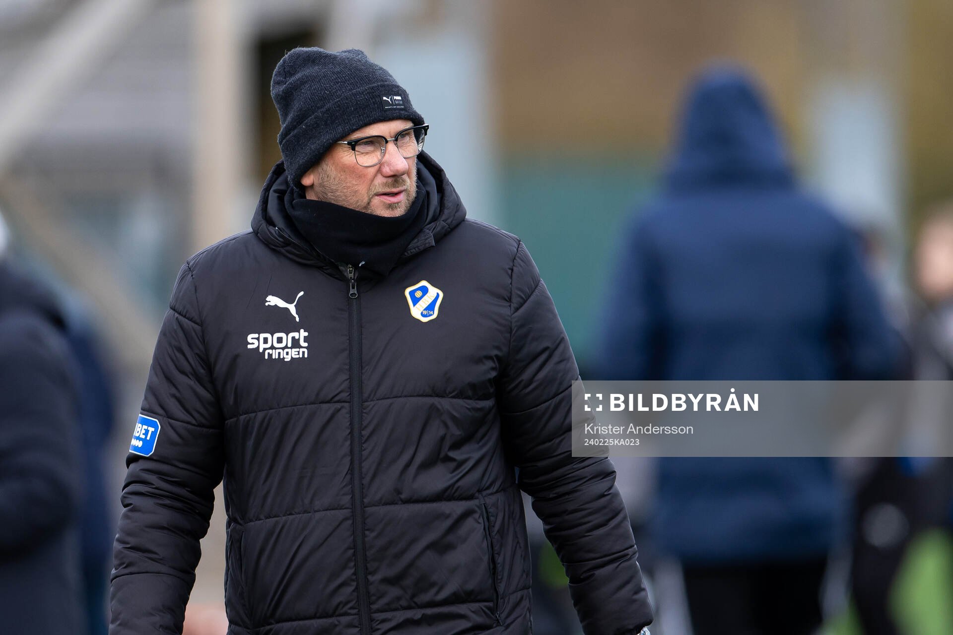 Halmstads tränare Magnus Haglund