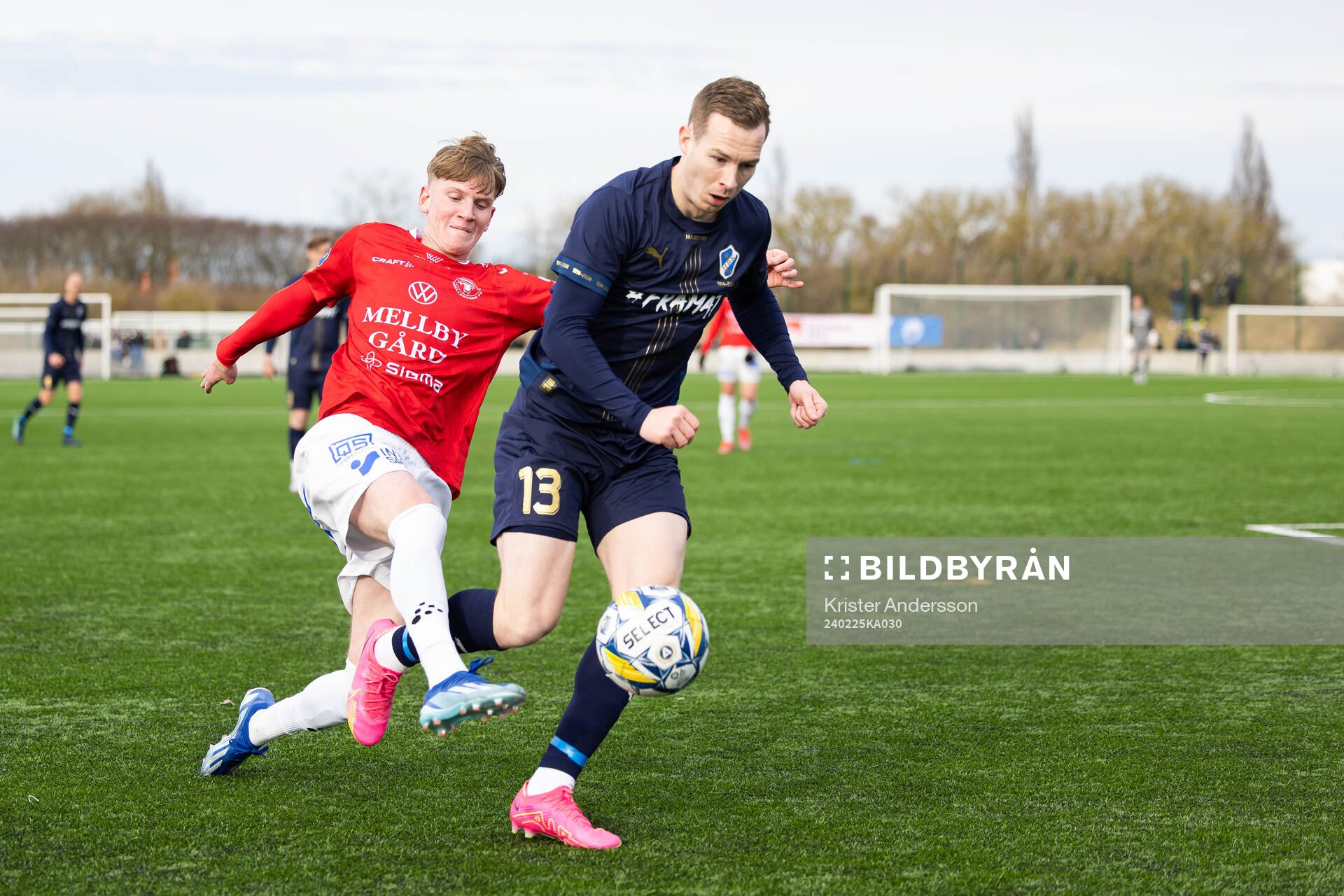 Trelleborgs Karl Wendt och Halmstads Gisli Eyjolfsson