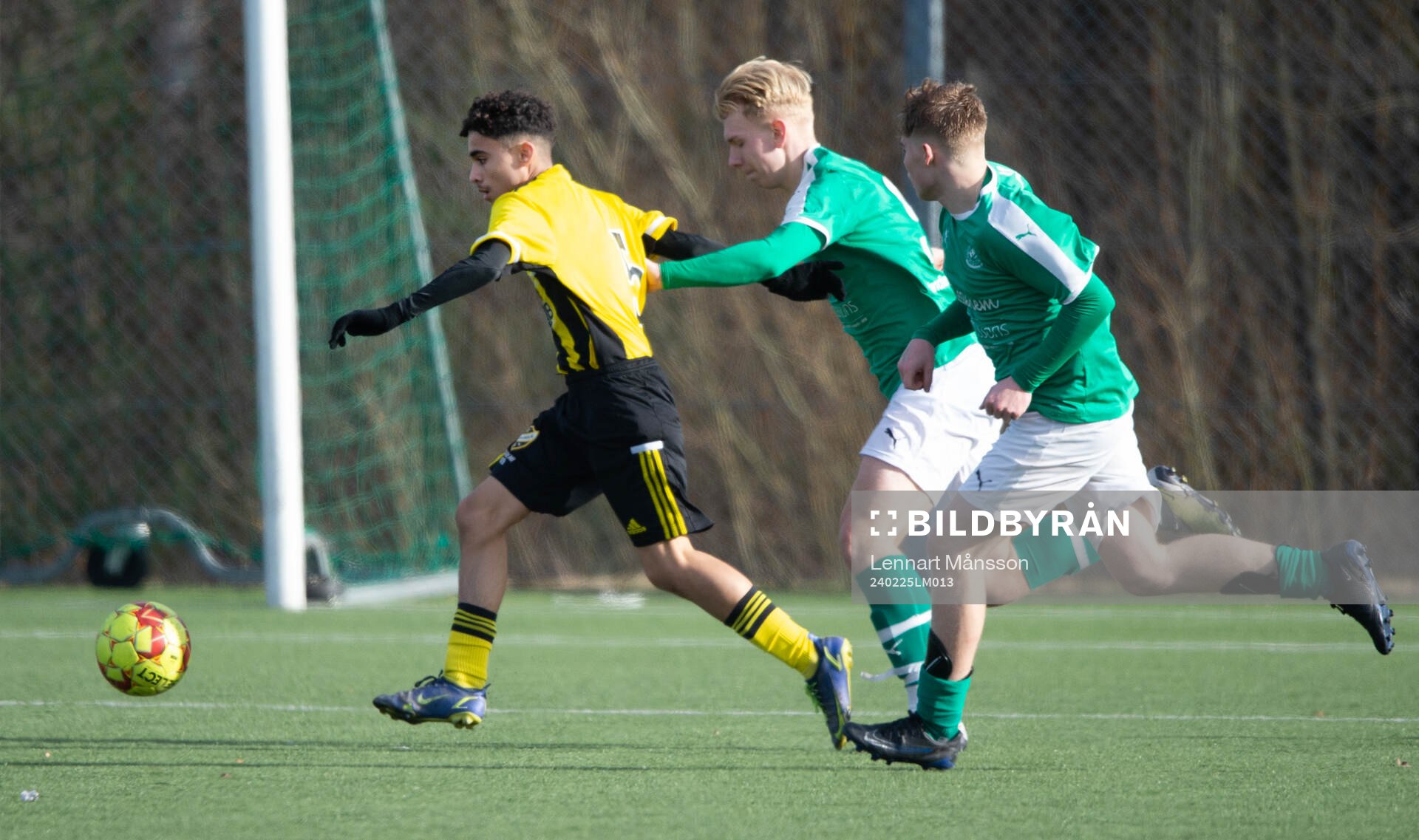 IFK Hässleholms Zidana Sala i träningsmatchen mellan IFK