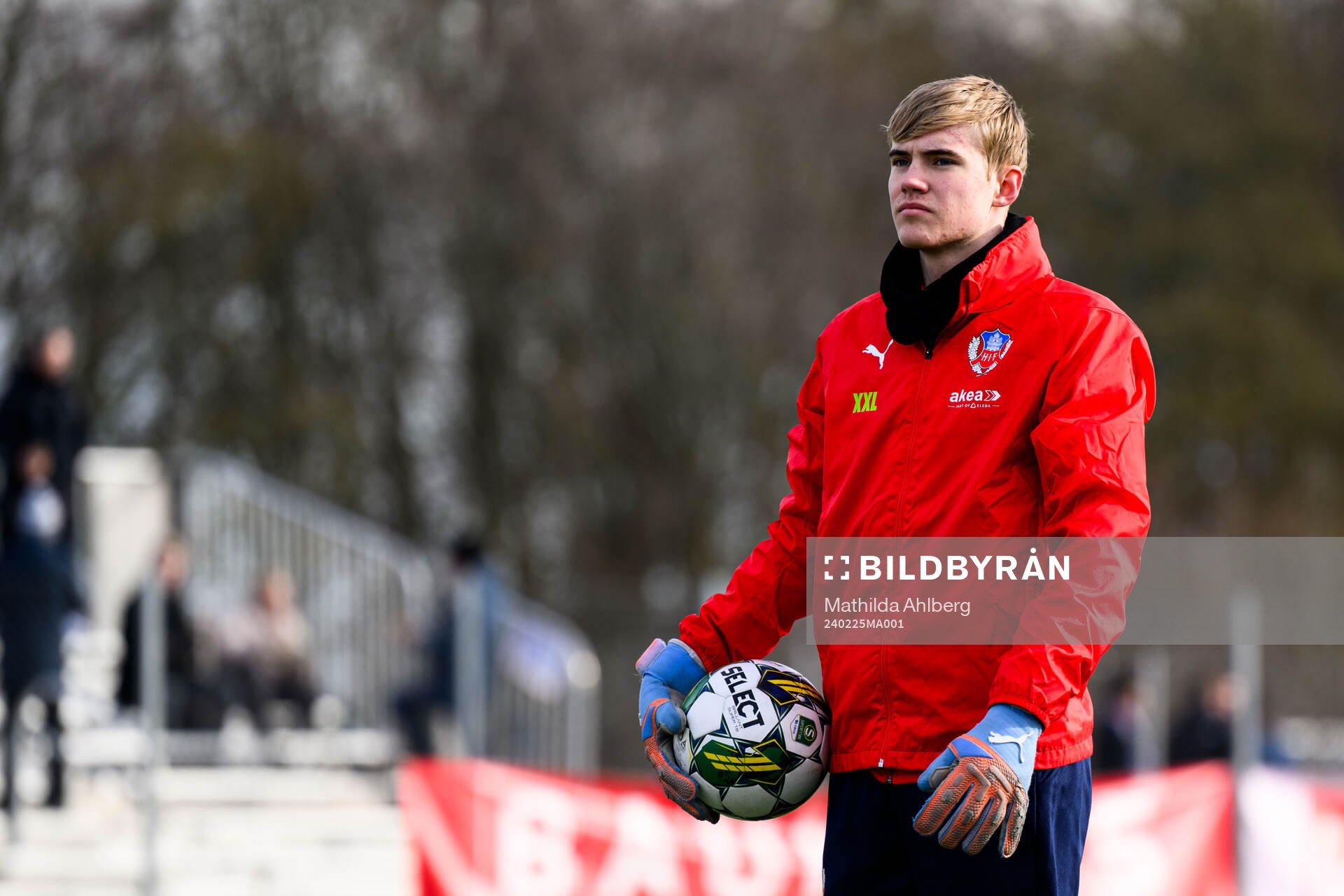 Helsingborgs målvakt Emil Rådahl