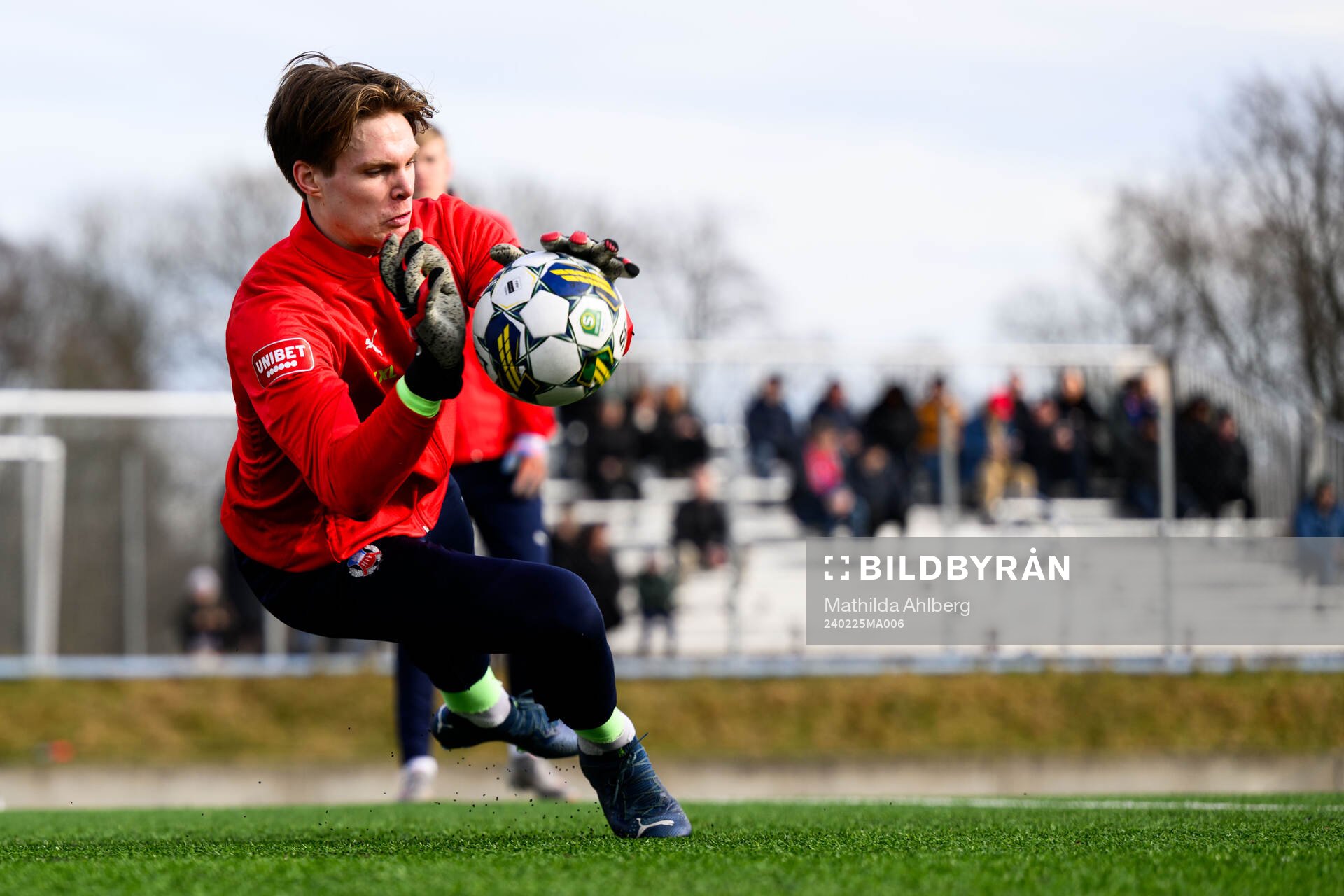Helsingborgs målvakt Nils Arvidsson