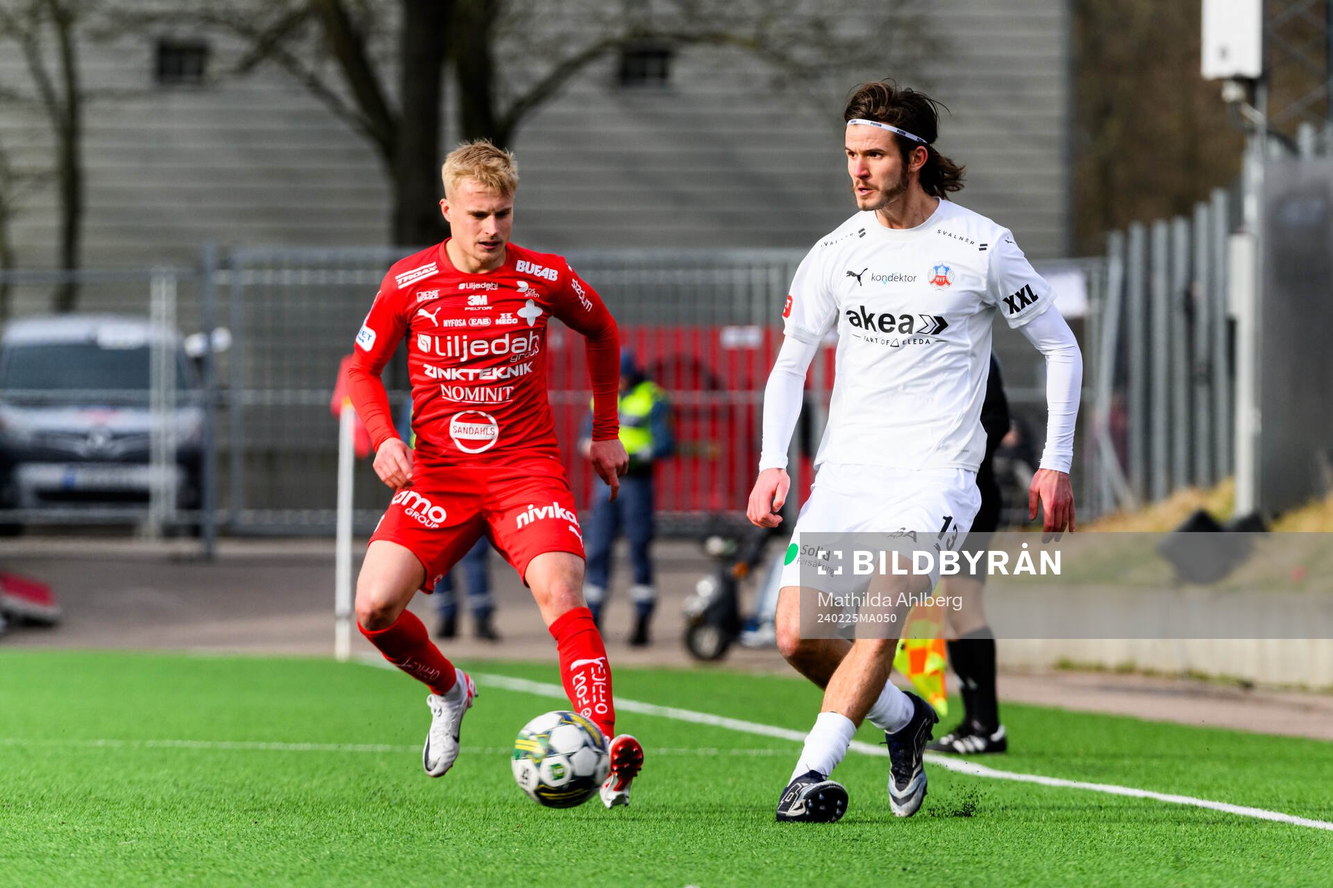 Värnamos Viktor Bergh och Helsingborgs Wilhelm Loeper