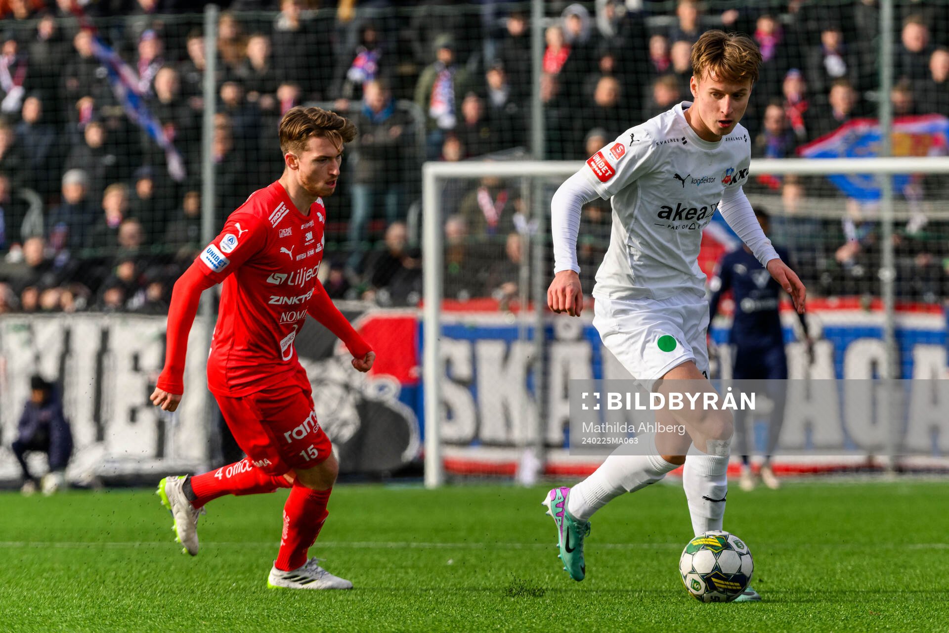 Värnamos Carl Johansson och Helsingborgs Lukas Kjellnäs