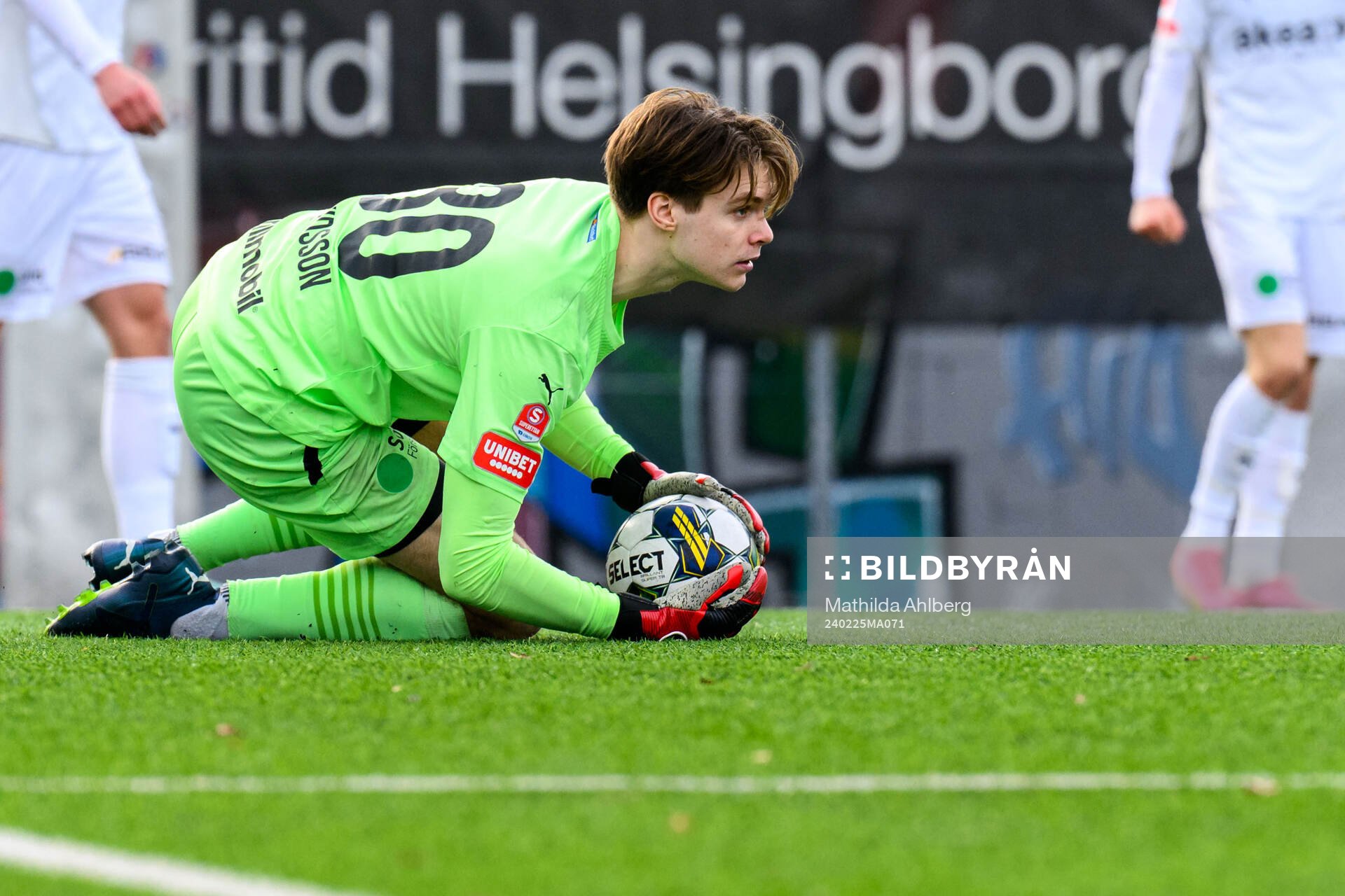 Helsingborgs målvakt Nils Arvidsson