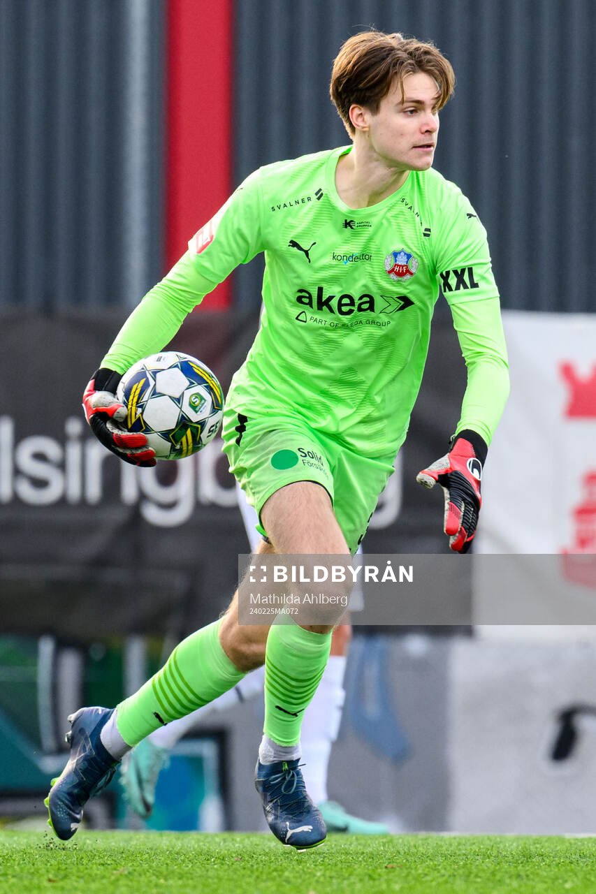Helsingborgs målvakt Nils Arvidsson