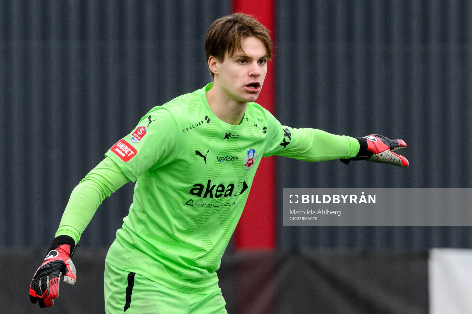 Helsingborgs målvakt Nils Arvidsson