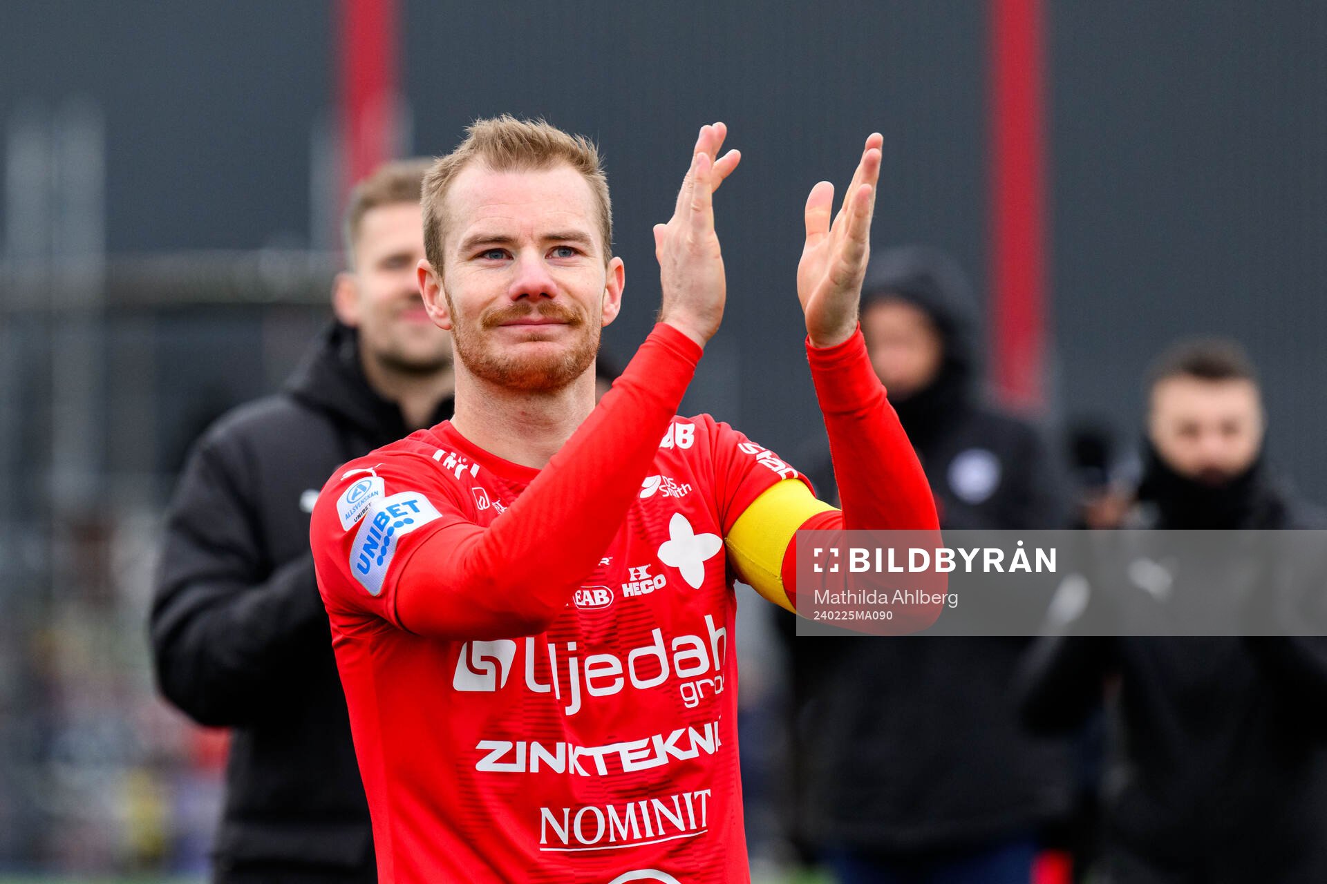 Värnamos Freddy Winsth jublar