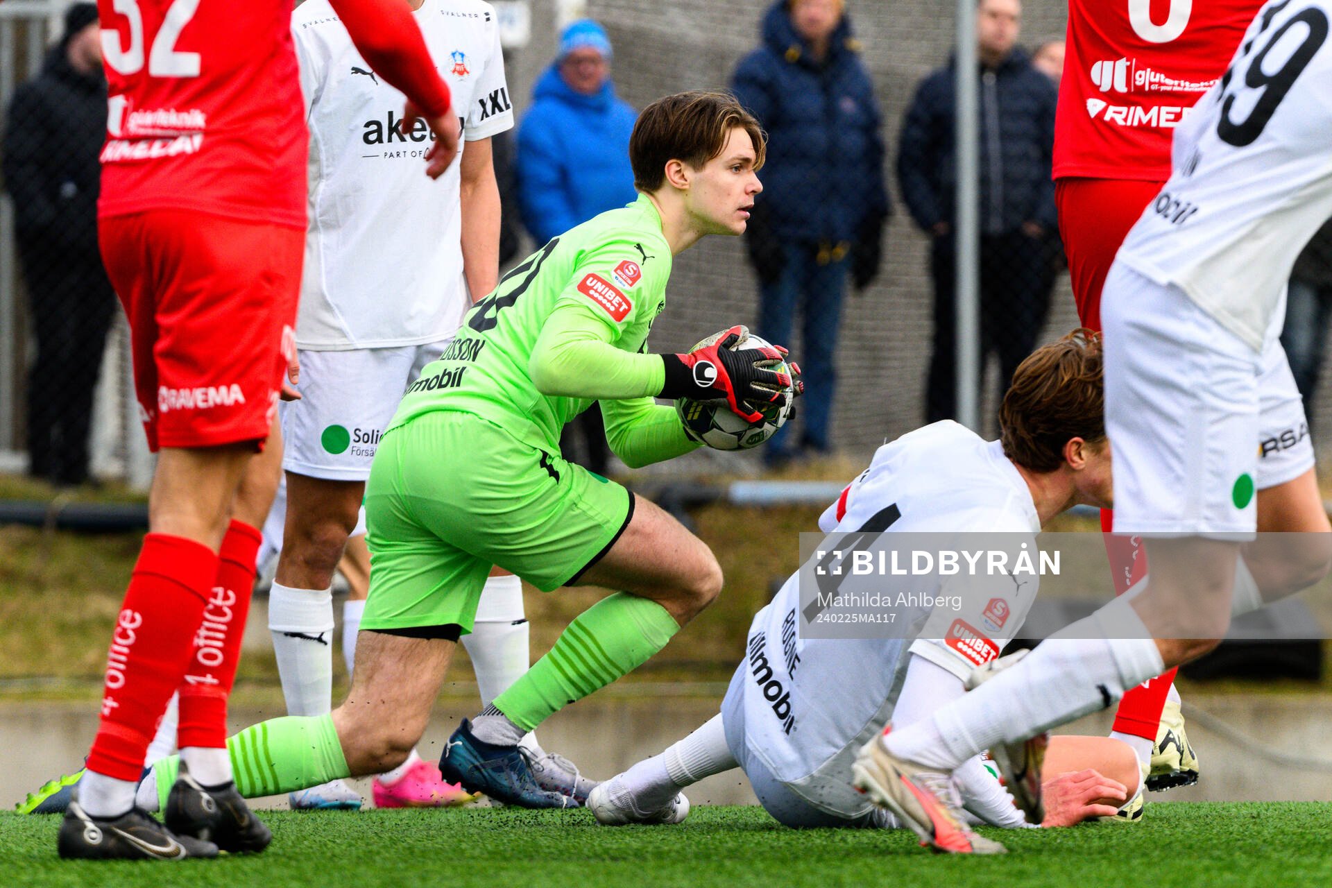 Helsingborgs målvakt Nils Arvidsson