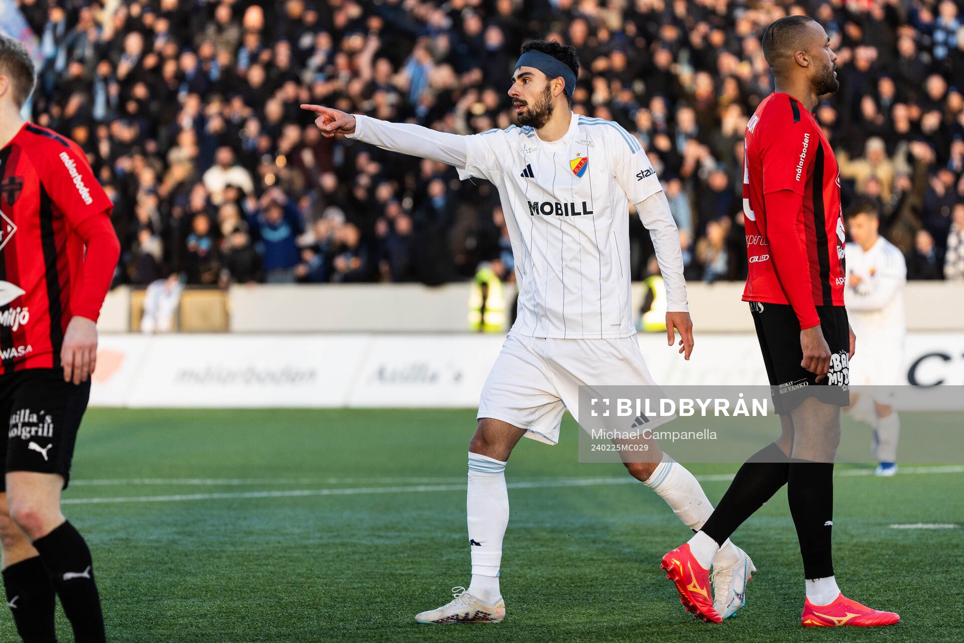 Djurgårdens Deniz Hummet  jublar